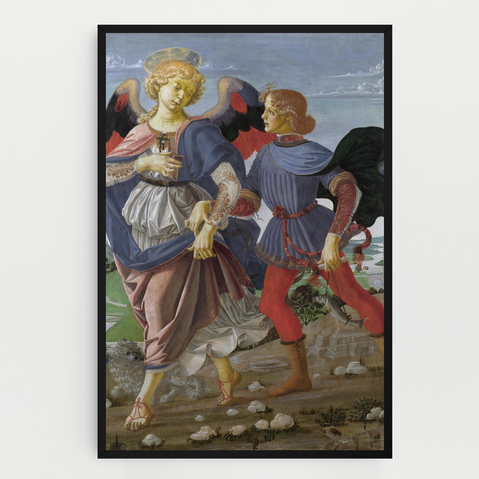 Tablou Canvas Tobias And The Angel mockup 0