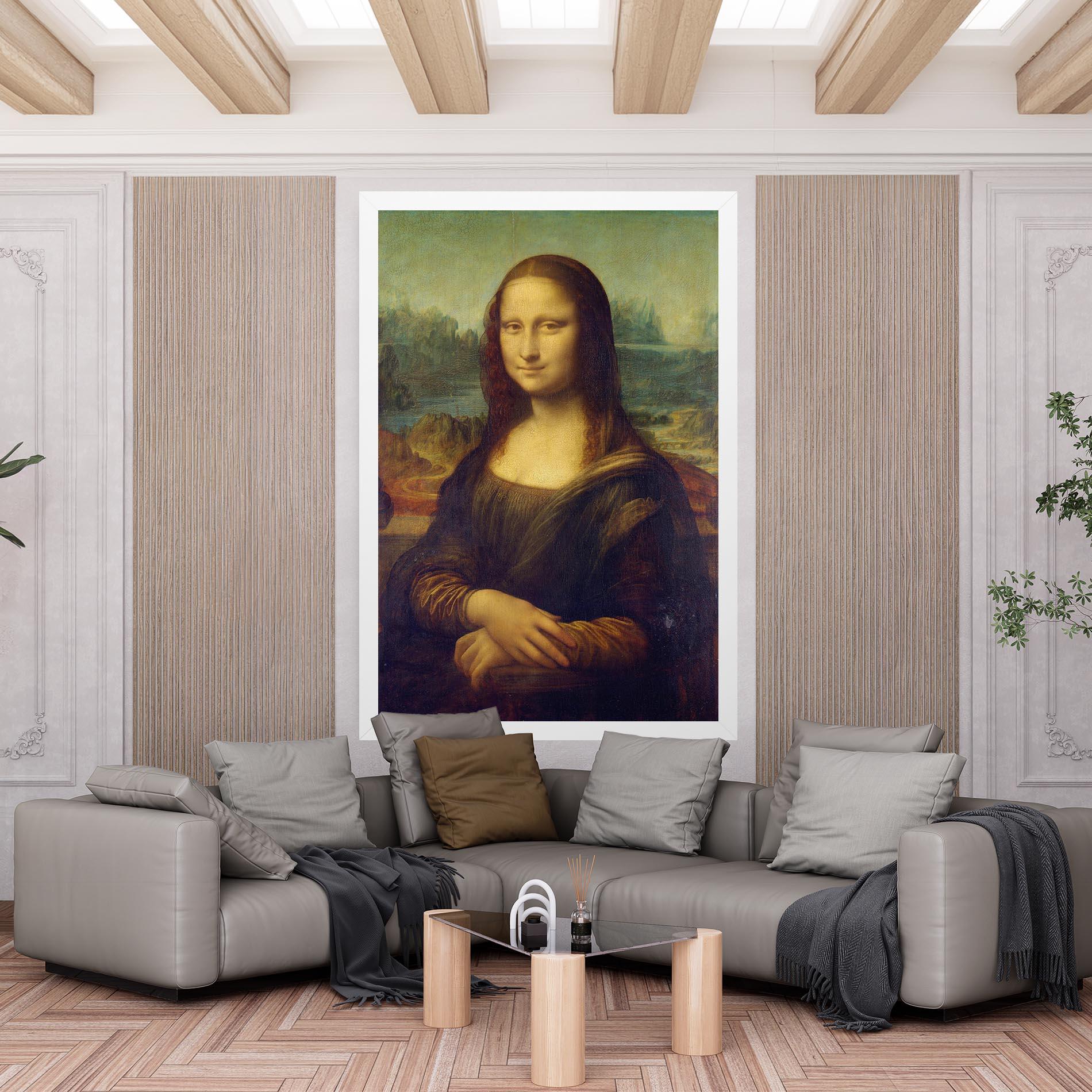 Tablou Canvas Gioconda By Leonardo Da Vinci mockup 6