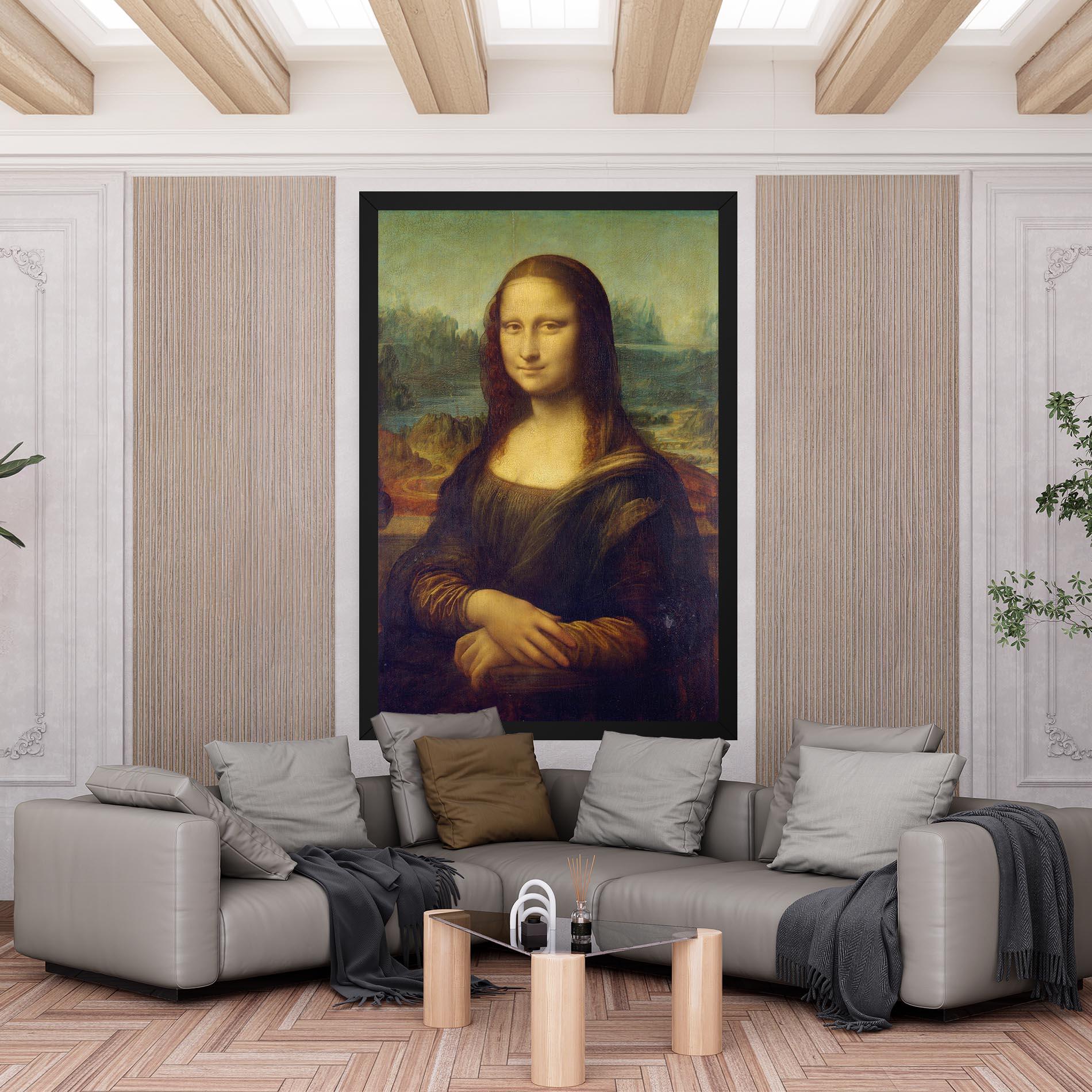 Tablou Canvas Gioconda By Leonardo Da Vinci mockup 6