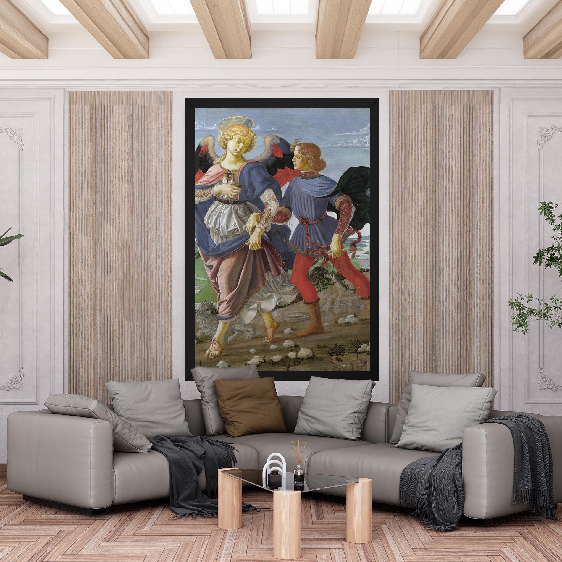 Tablou Canvas Tobias And The Angel mockup 6