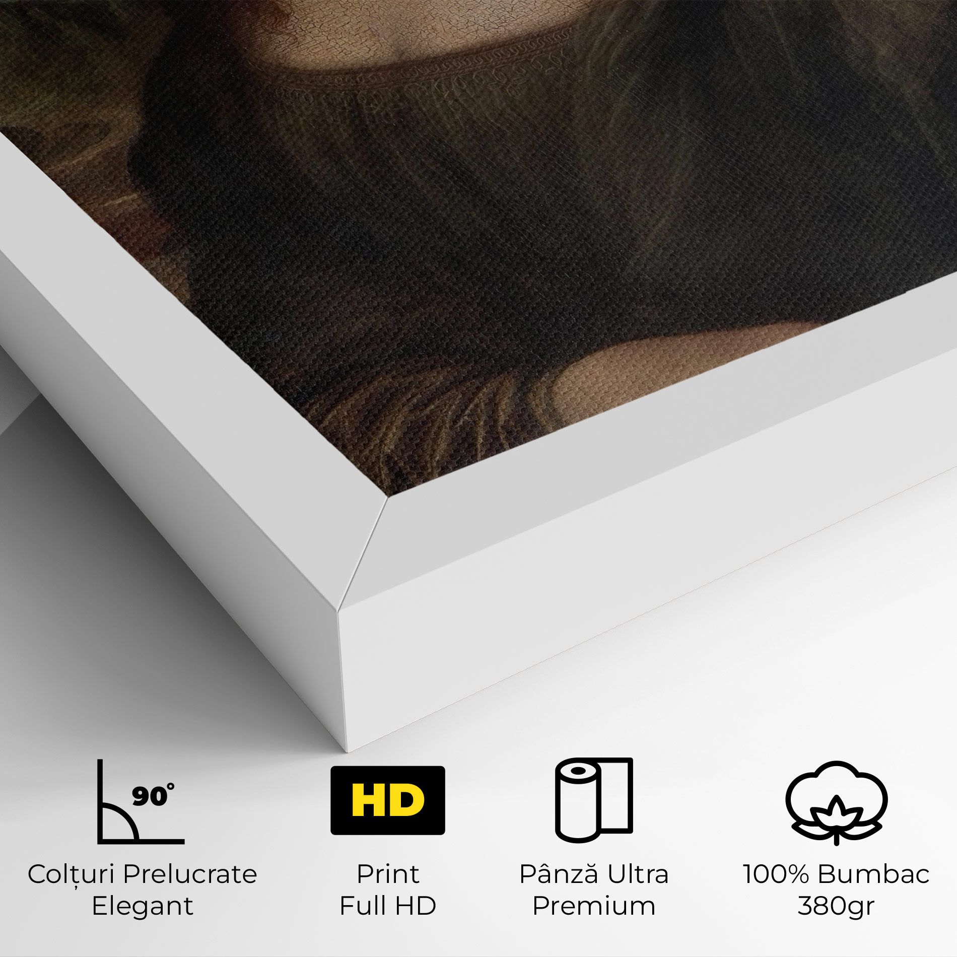 Mona Lisa By Leonardo Da Vinci mockup 4