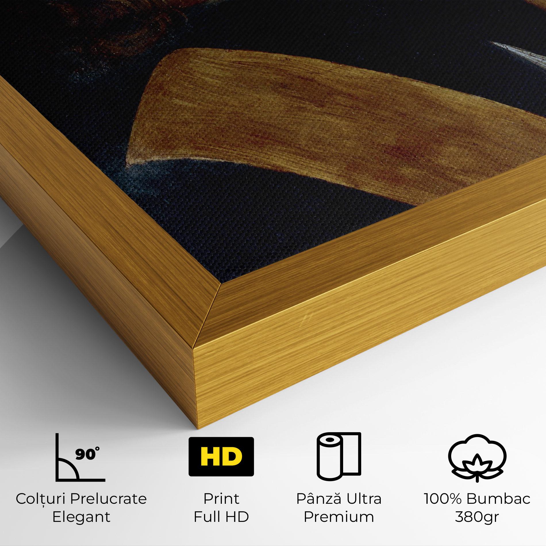 Tablou Canvas Leonardo Da Vinci's The Portrait Of A Musician mockup 4