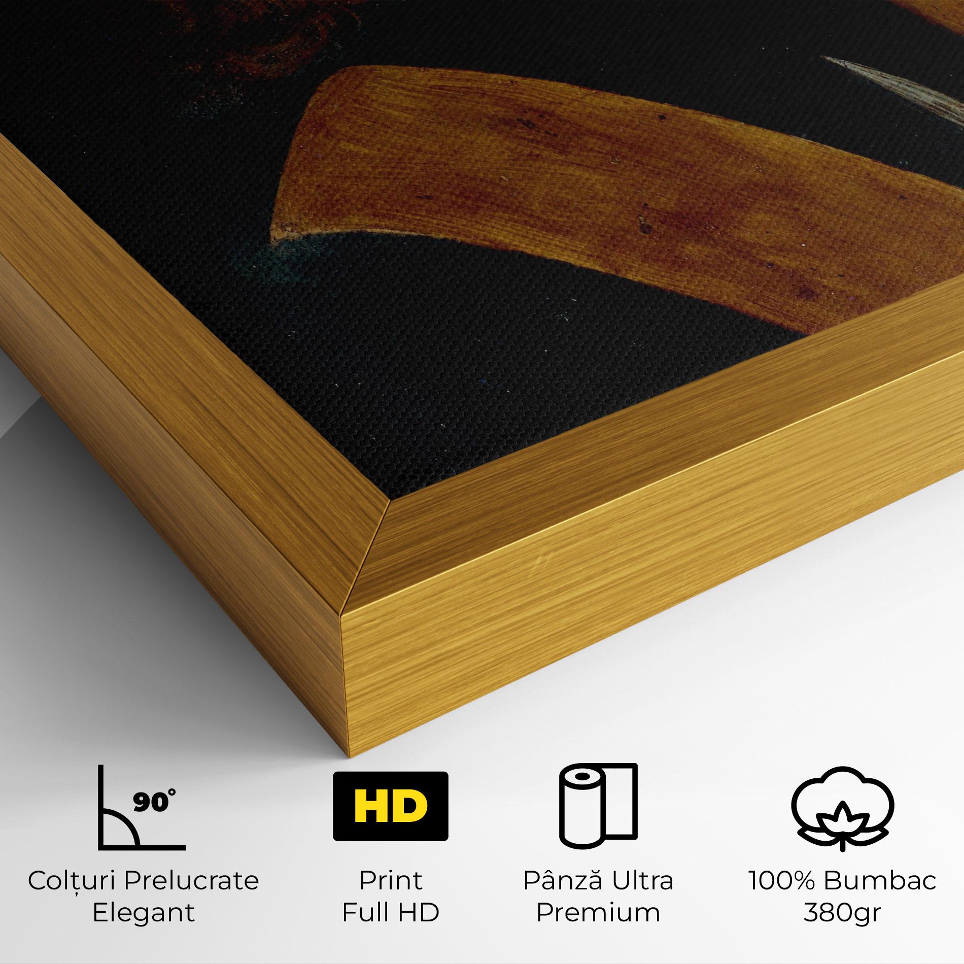 Tablou Canvas Leonardo Da Vinci Portrait Of A Musician Pinacoteca Ambrosiana mockup 4