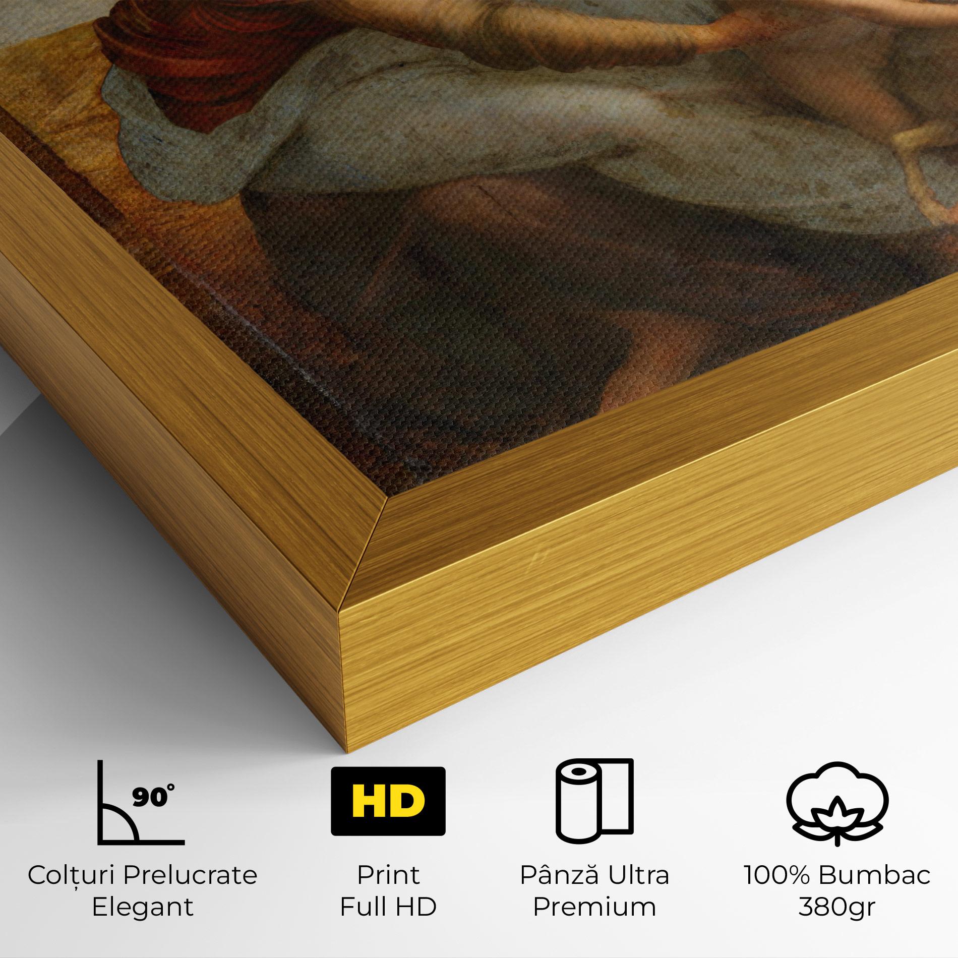 Tablou Canvas Leonardo Da Vinci Virgin And Child With St Anne mockup 4