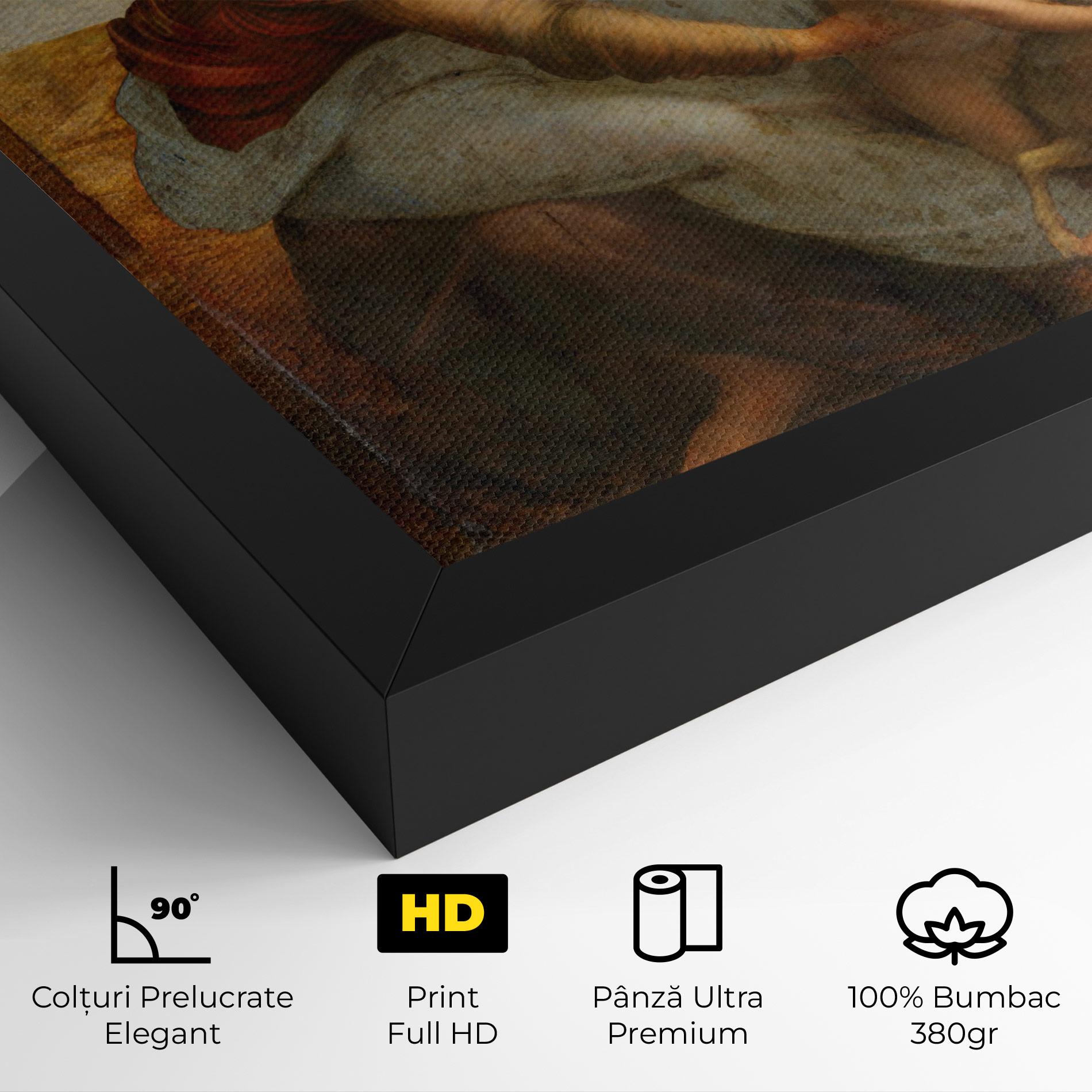 Tablou Canvas Leonardo Da Vinci Virgin And Child With St Anne mockup 4