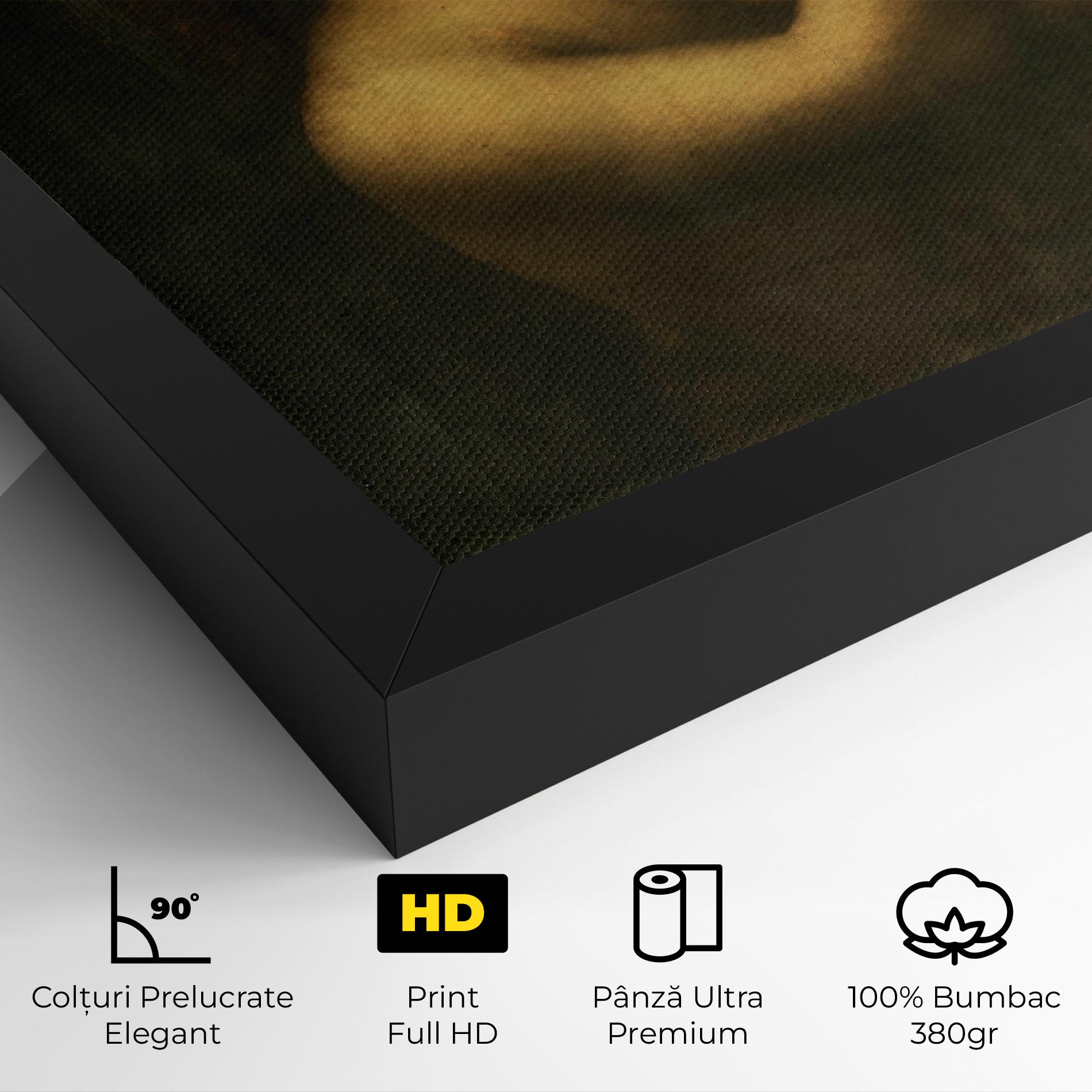 Tablou Canvas Seonardo Da Vinci Saint John The Baptist mockup 4