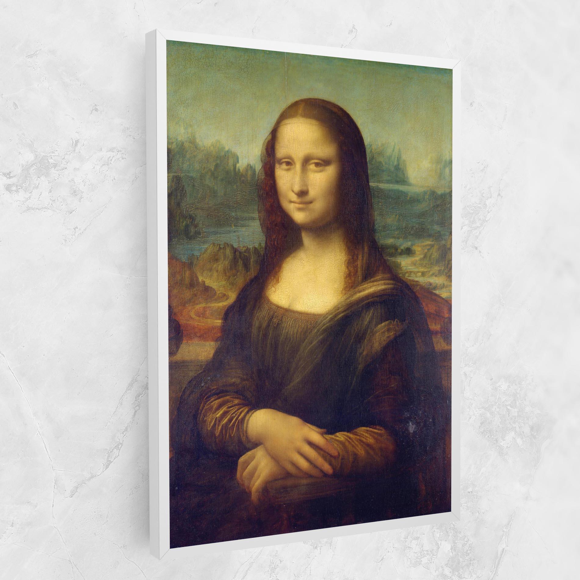 Tablou Canvas Gioconda By Leonardo Da Vinci mockup 1