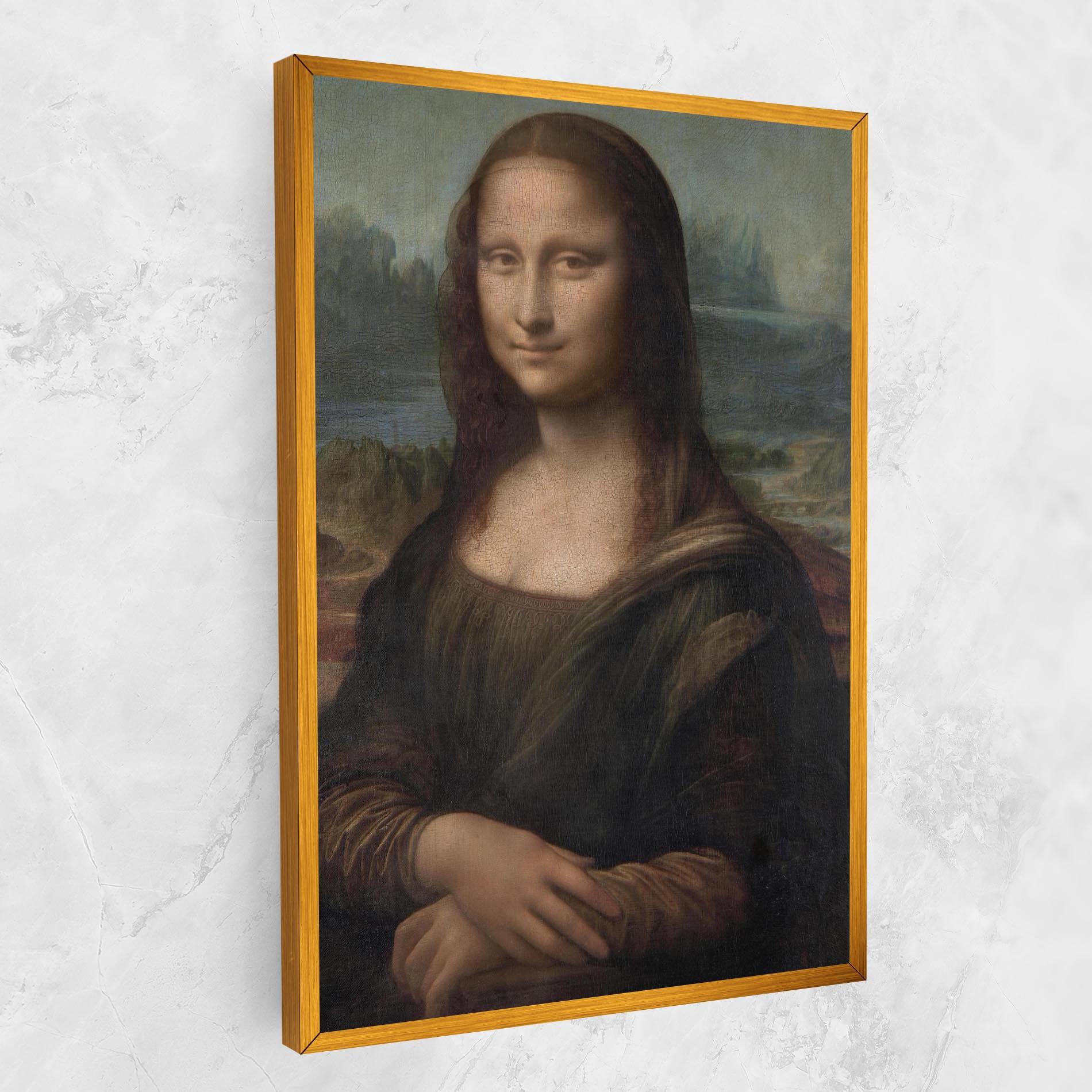 Tablou Canvas Mona Lisa By Leonardo Da Vinci mockup 1