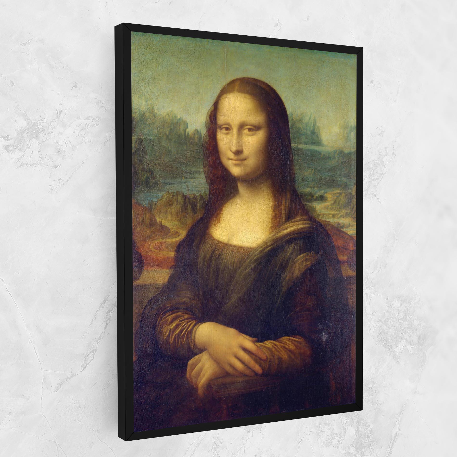 Tablou Canvas Gioconda By Leonardo Da Vinci mockup 1