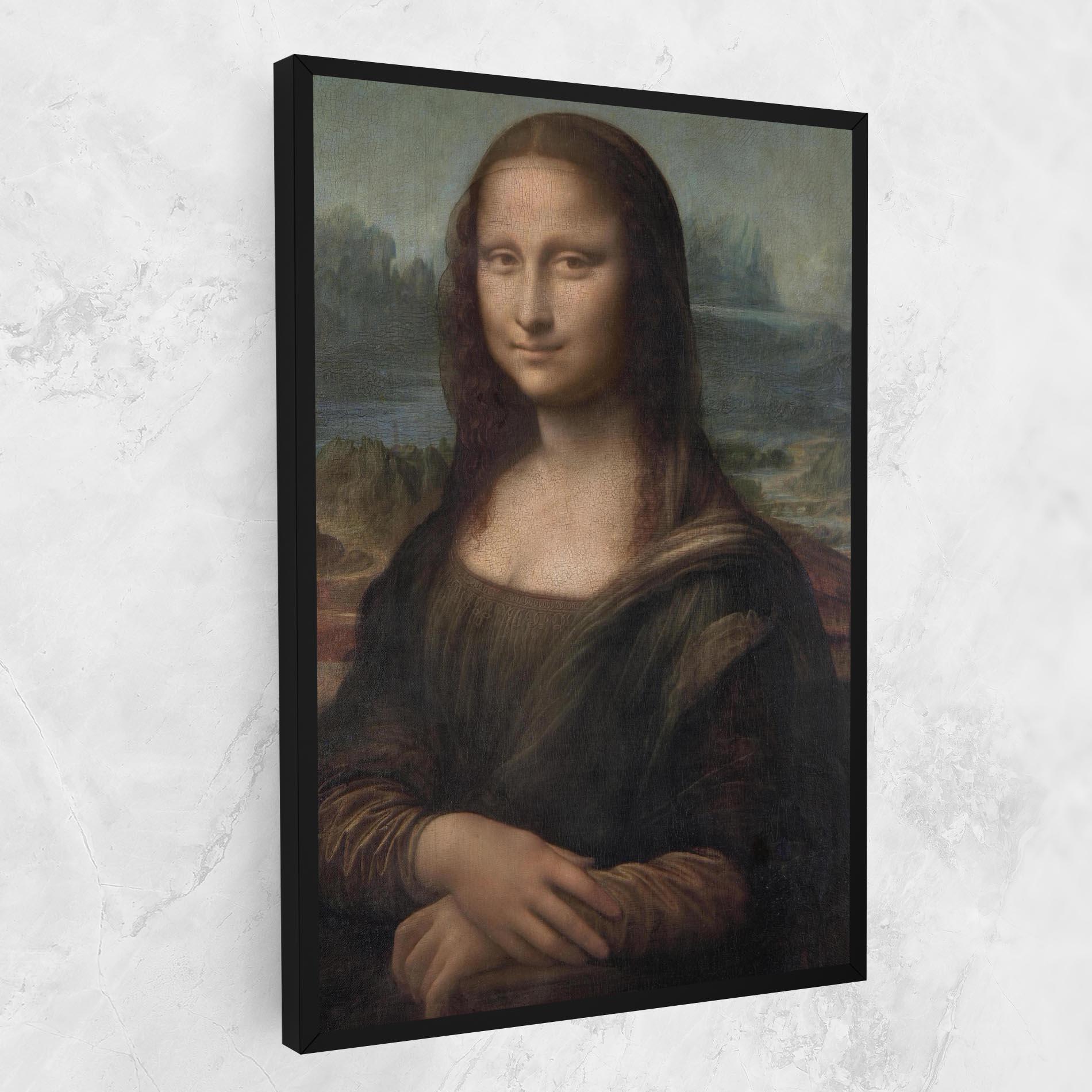 Tablou Canvas Mona Lisa By Leonardo Da Vinci mockup 1