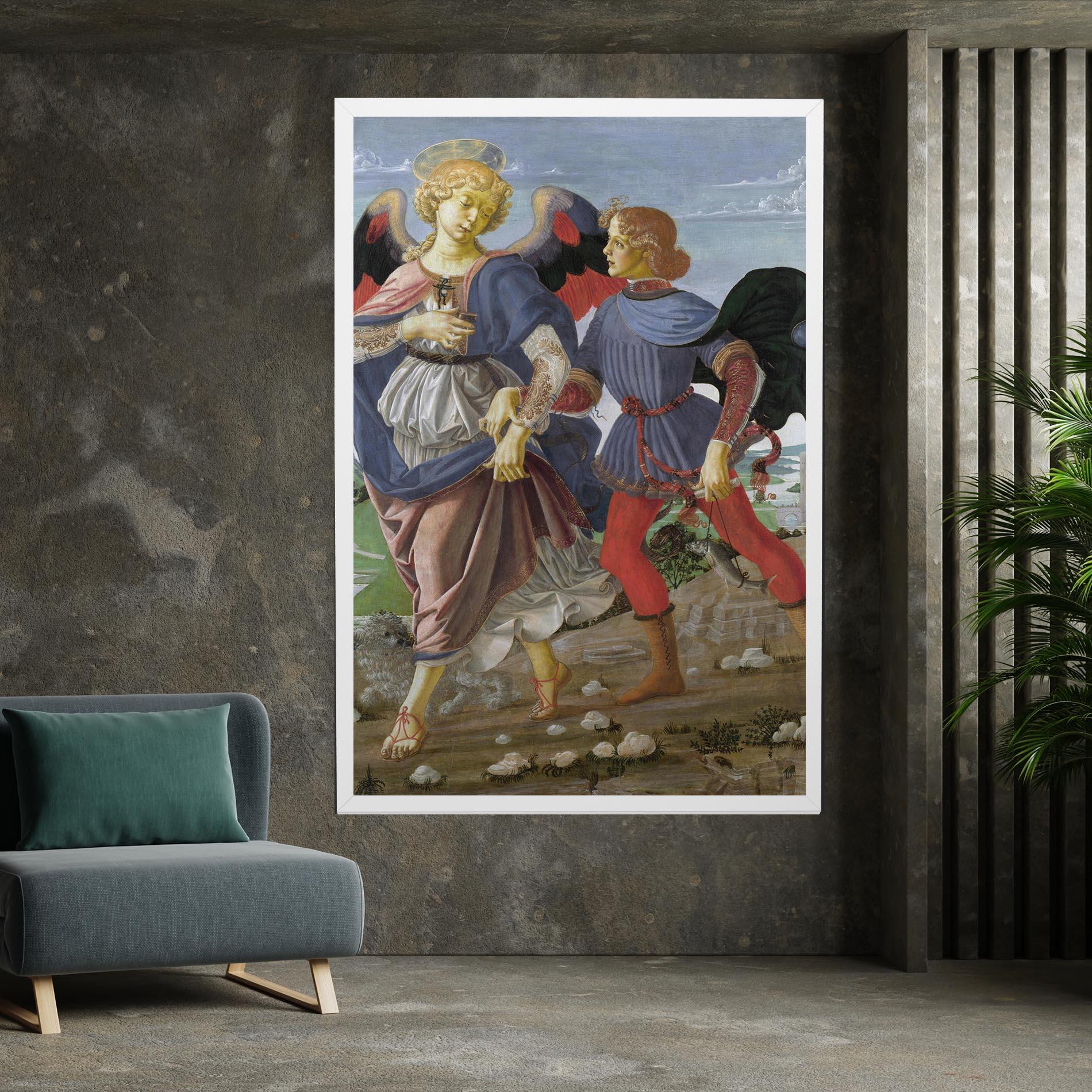 Tablou Canvas Tobias And The Angel mockup 7