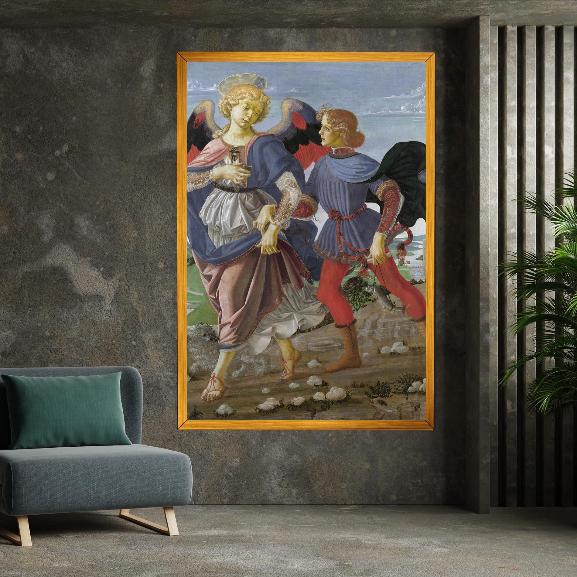 Tablou Canvas Tobias And The Angel mockup 7