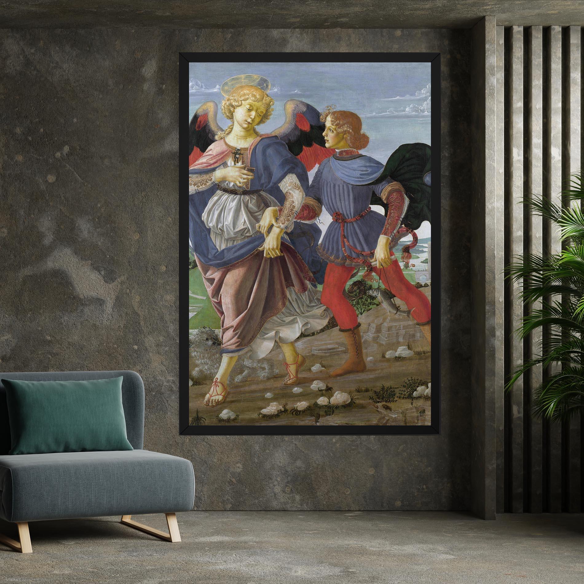 Tablou Canvas Tobias And The Angel mockup 7