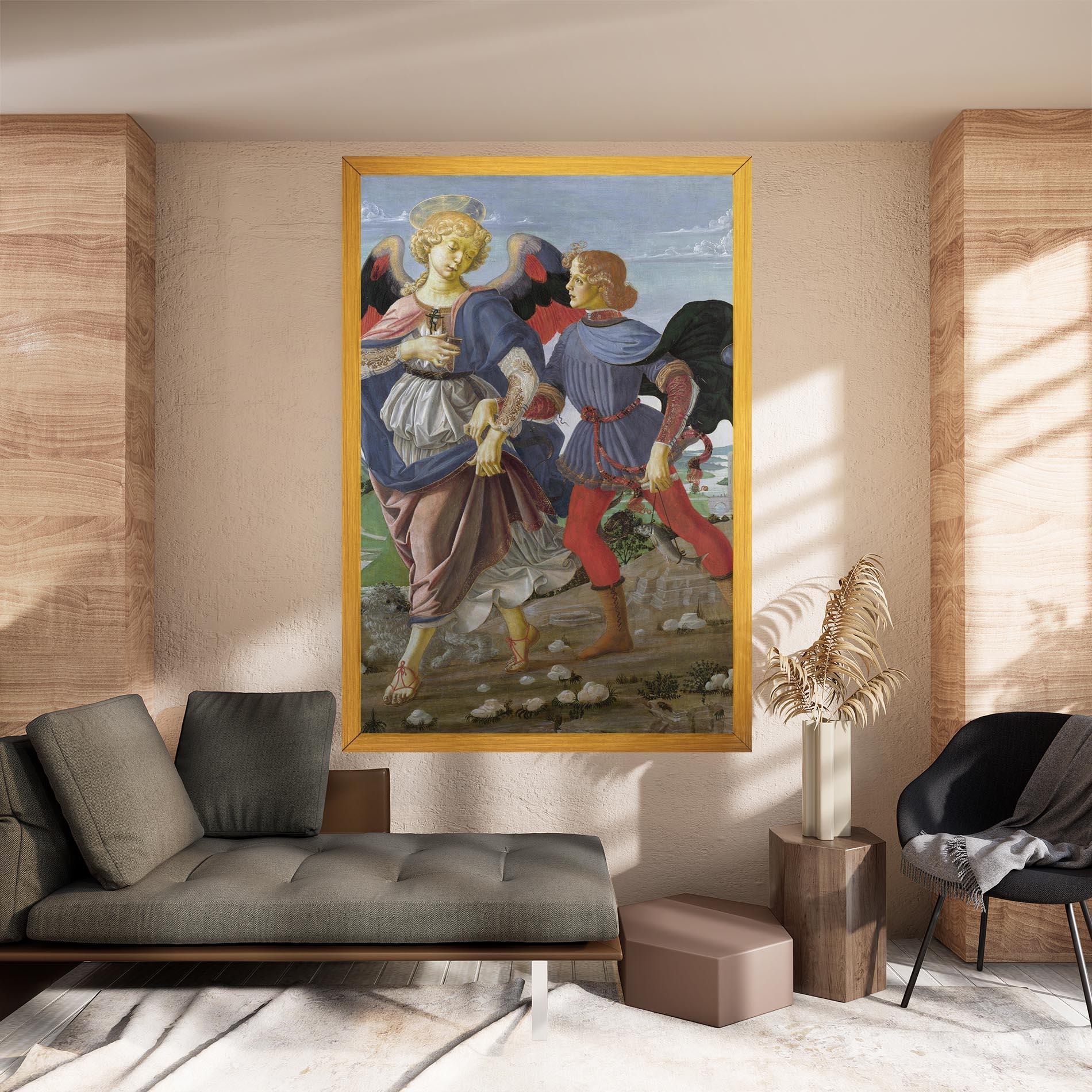 Tablou Canvas Tobias And The Angel mockup 8