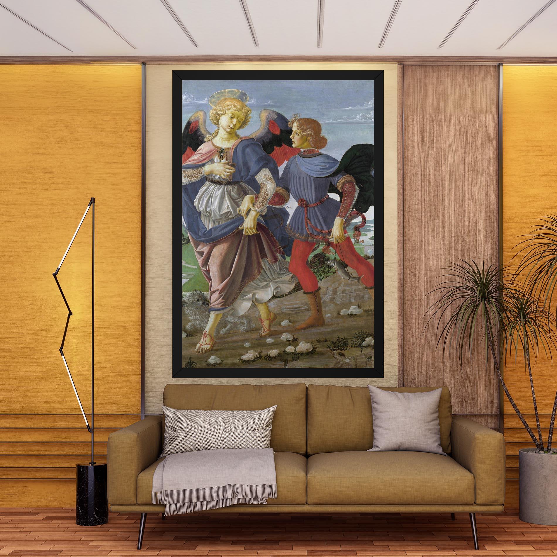 Tablou Canvas Tobias And The Angel mockup 9