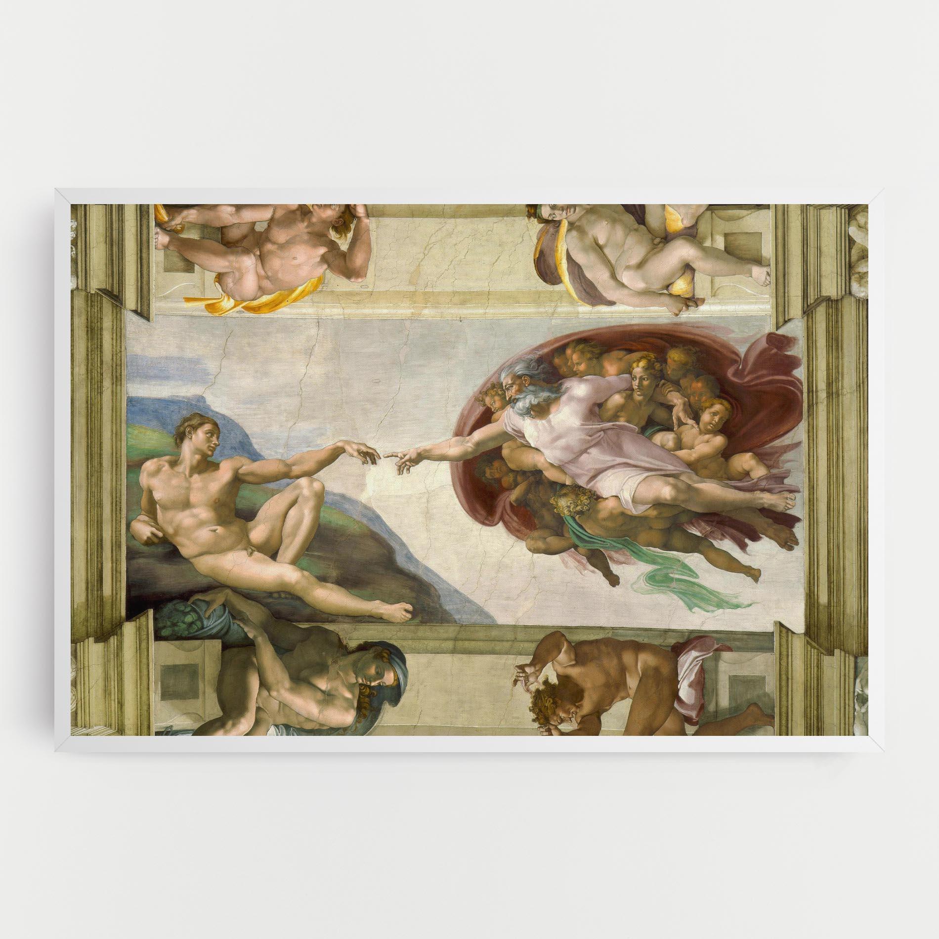 Tablou Canvas Creacion De Adam mockup 0