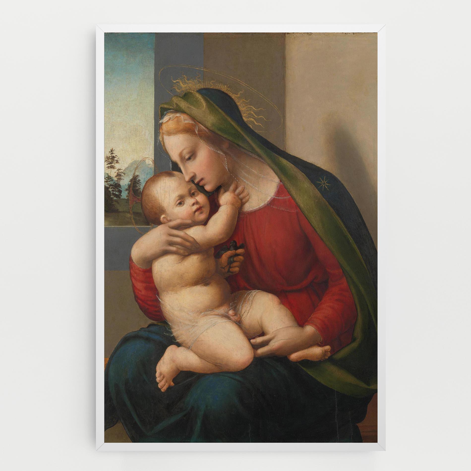 Tablou Canvas Madonna And Child mockup 0