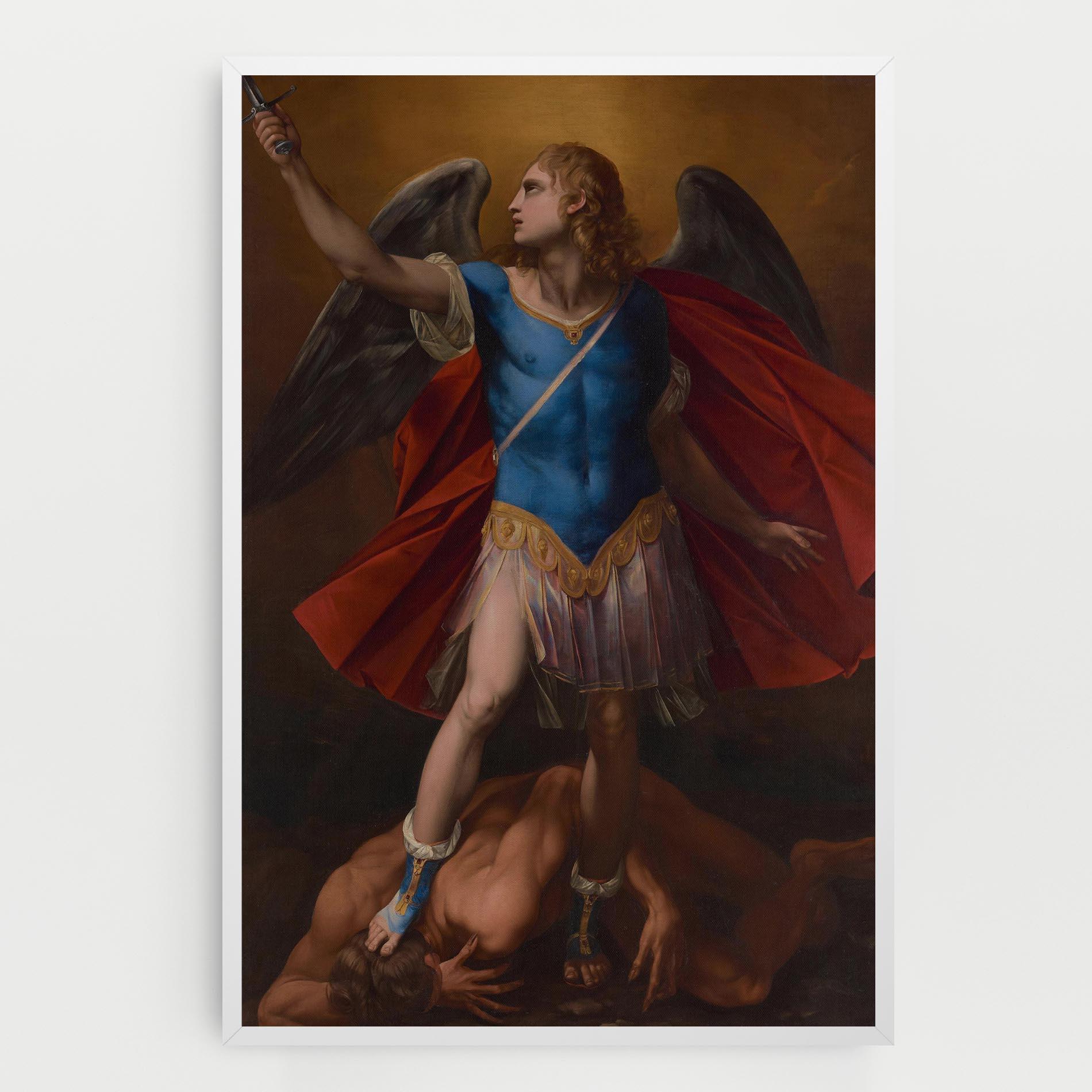 Tablou Canvas Sword In Upraised mockup 0