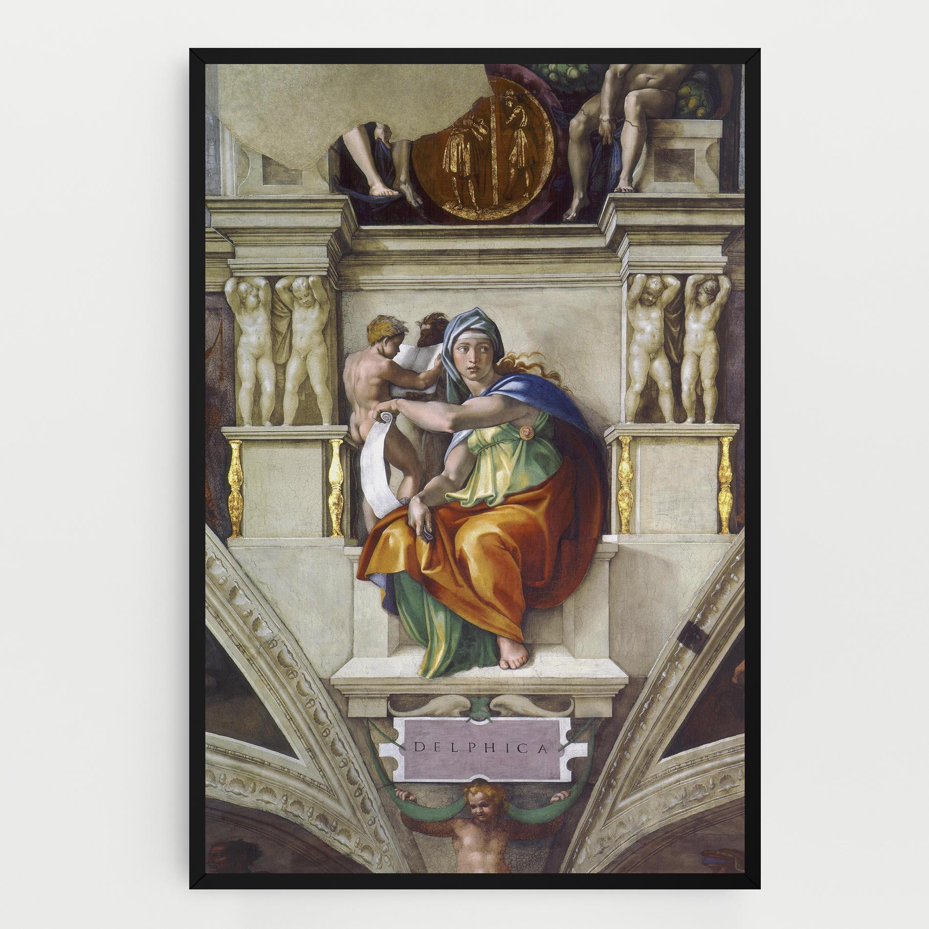 Tablou Canvas Delphic Sibyl mockup 0