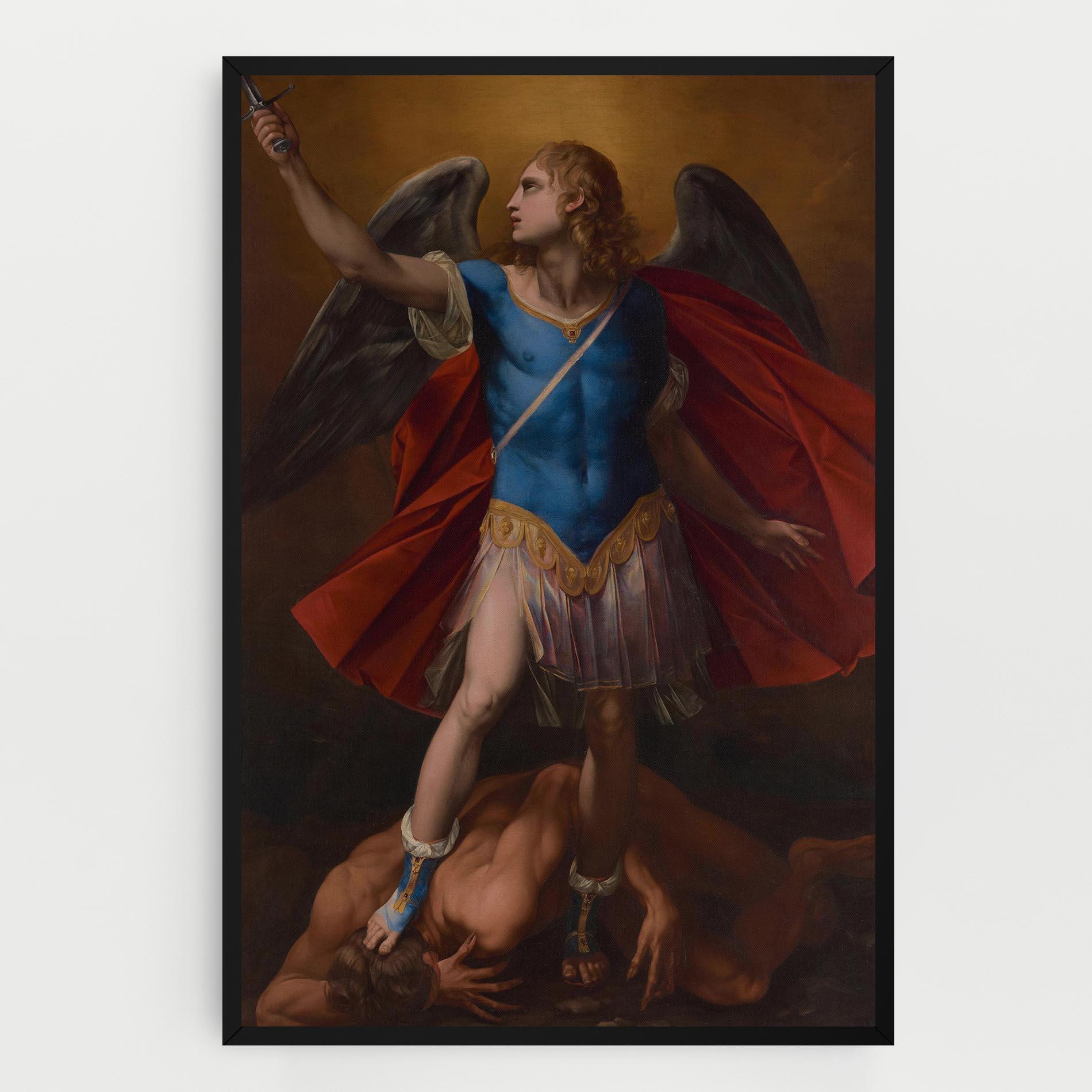 Tablou Canvas Sword In Upraised mockup 0