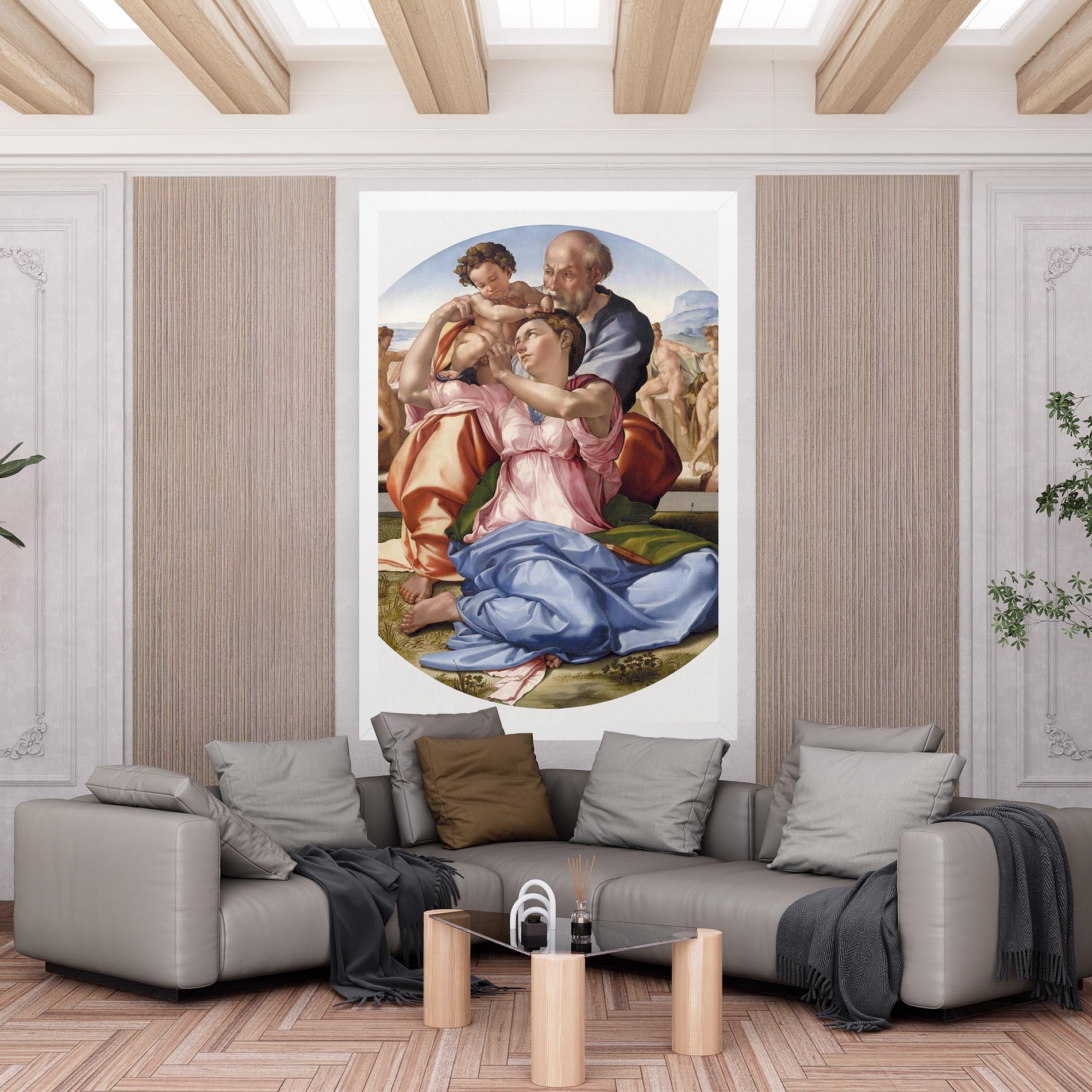 Tablou Canvas Doni Tondo mockup 6