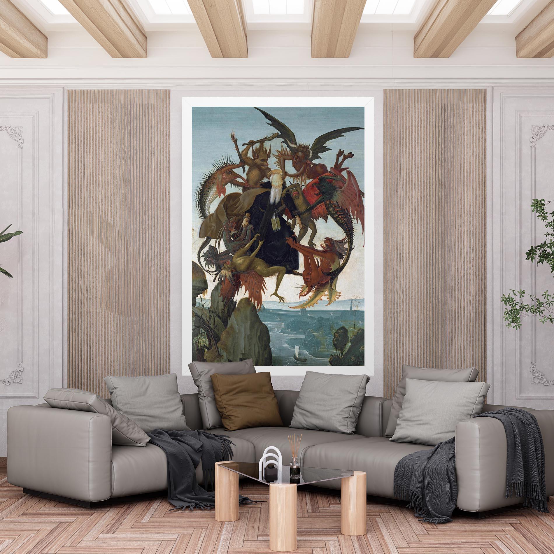 Tablou Canvas Torment Of Saint mockup 6