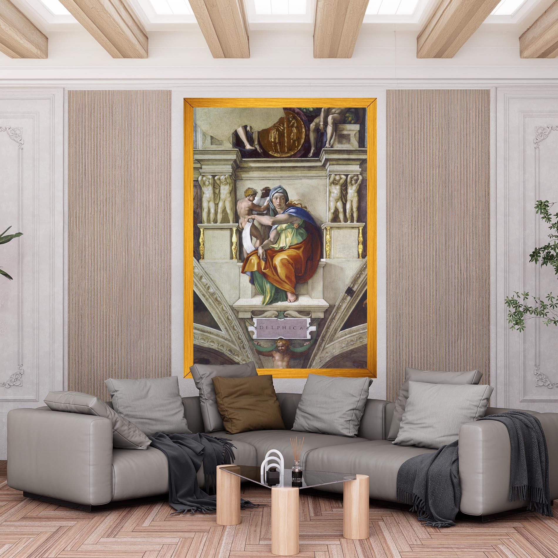 Tablou Canvas Delphic Sibyl mockup 6