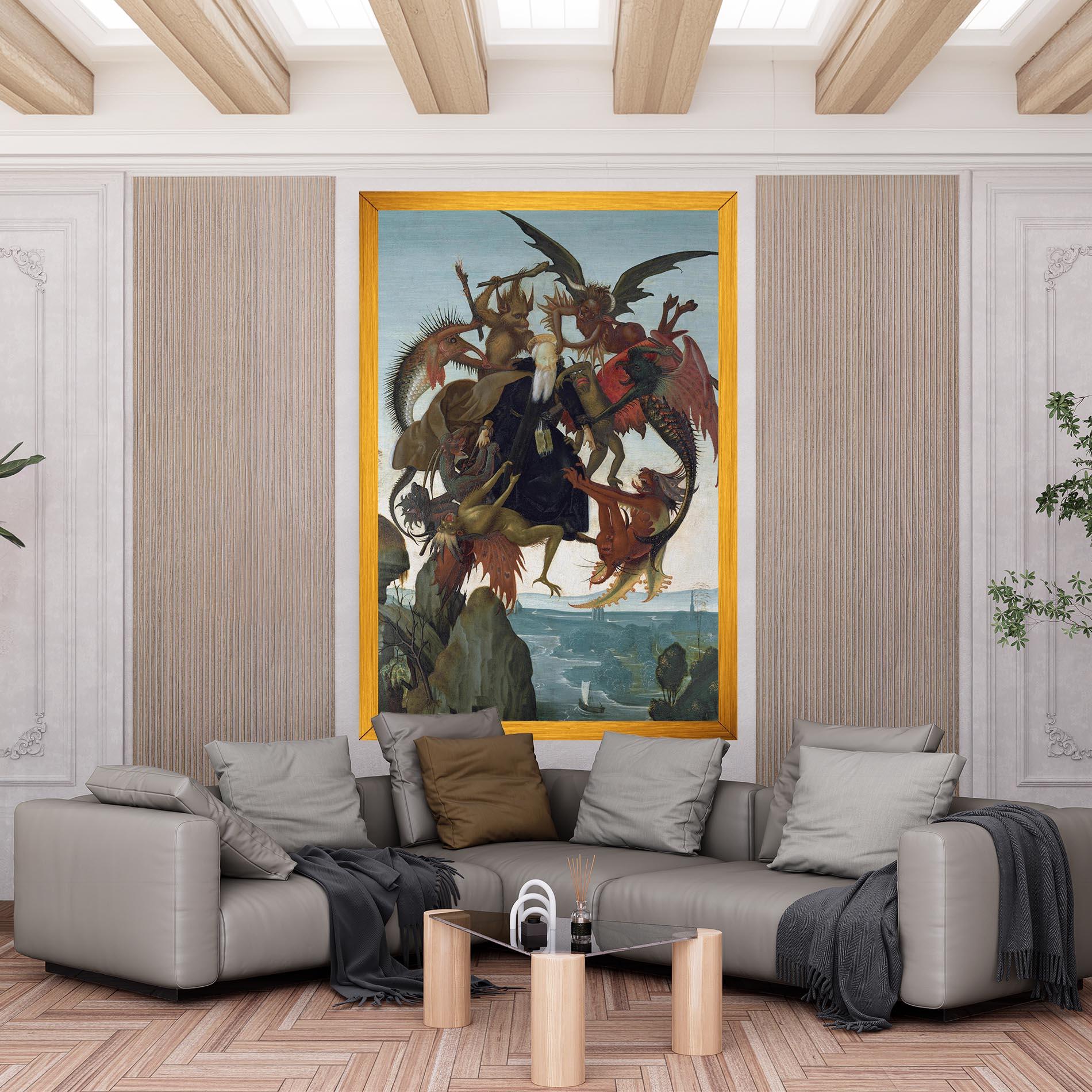 Tablou Canvas Torment Of Saint mockup 6