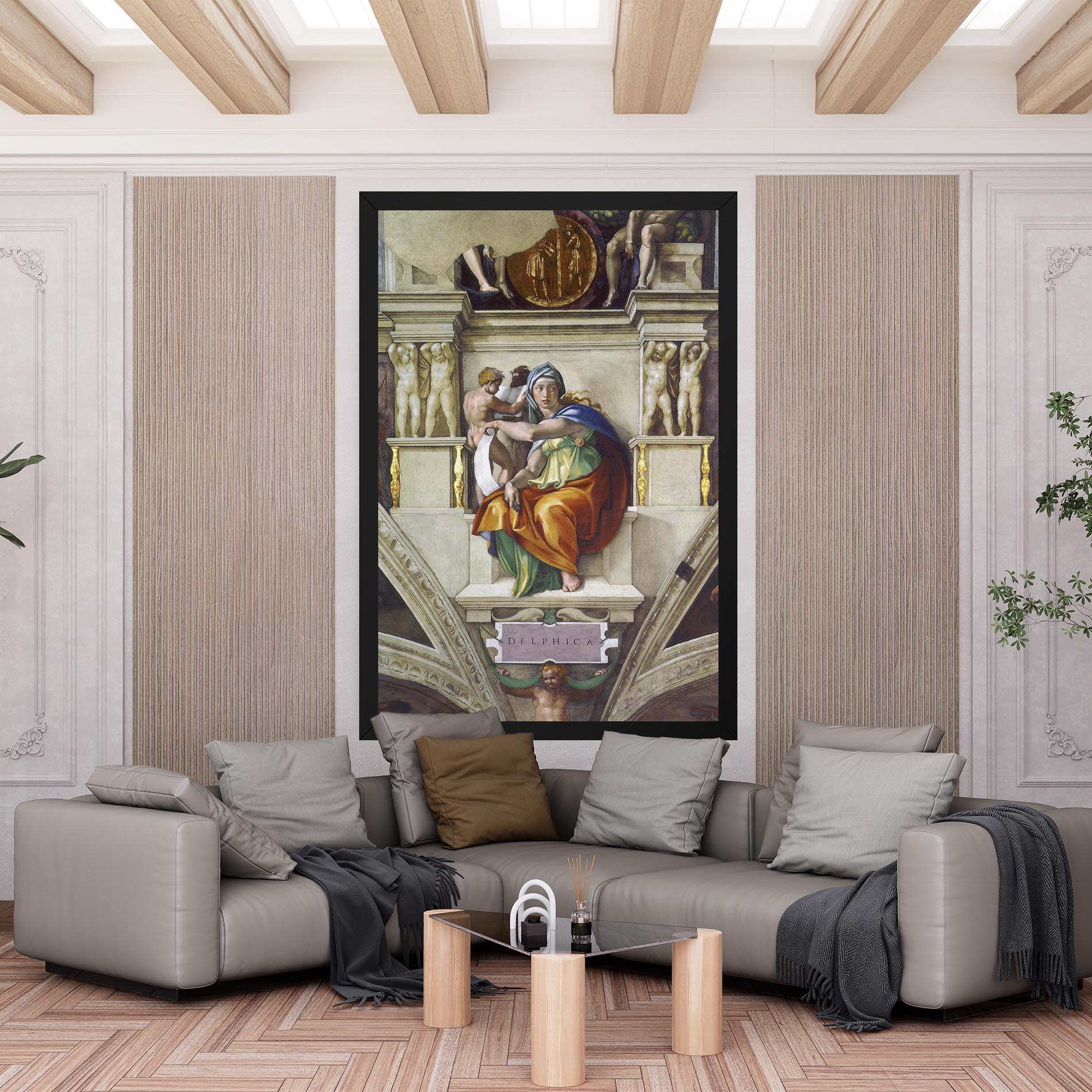 Tablou Canvas Delphic Sibyl mockup 6