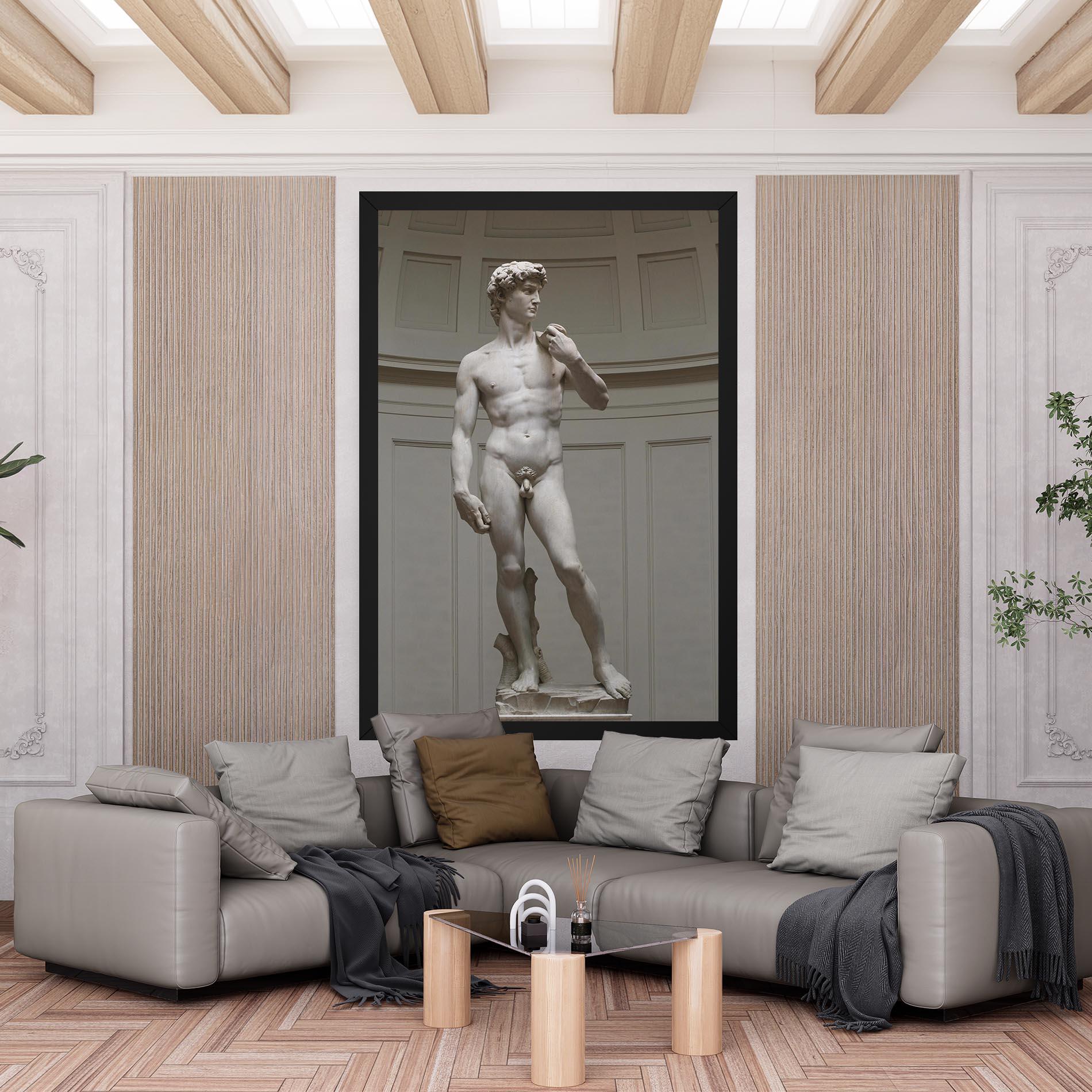 Tablou Canvas Michelangelo Statue mockup 6
