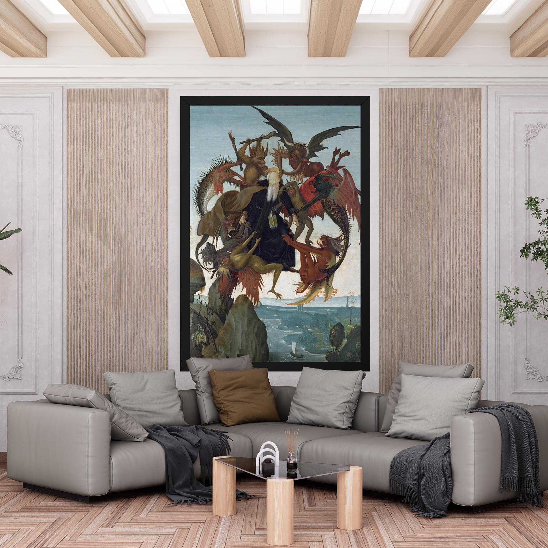 Tablou Canvas Torment Of Saint mockup 6