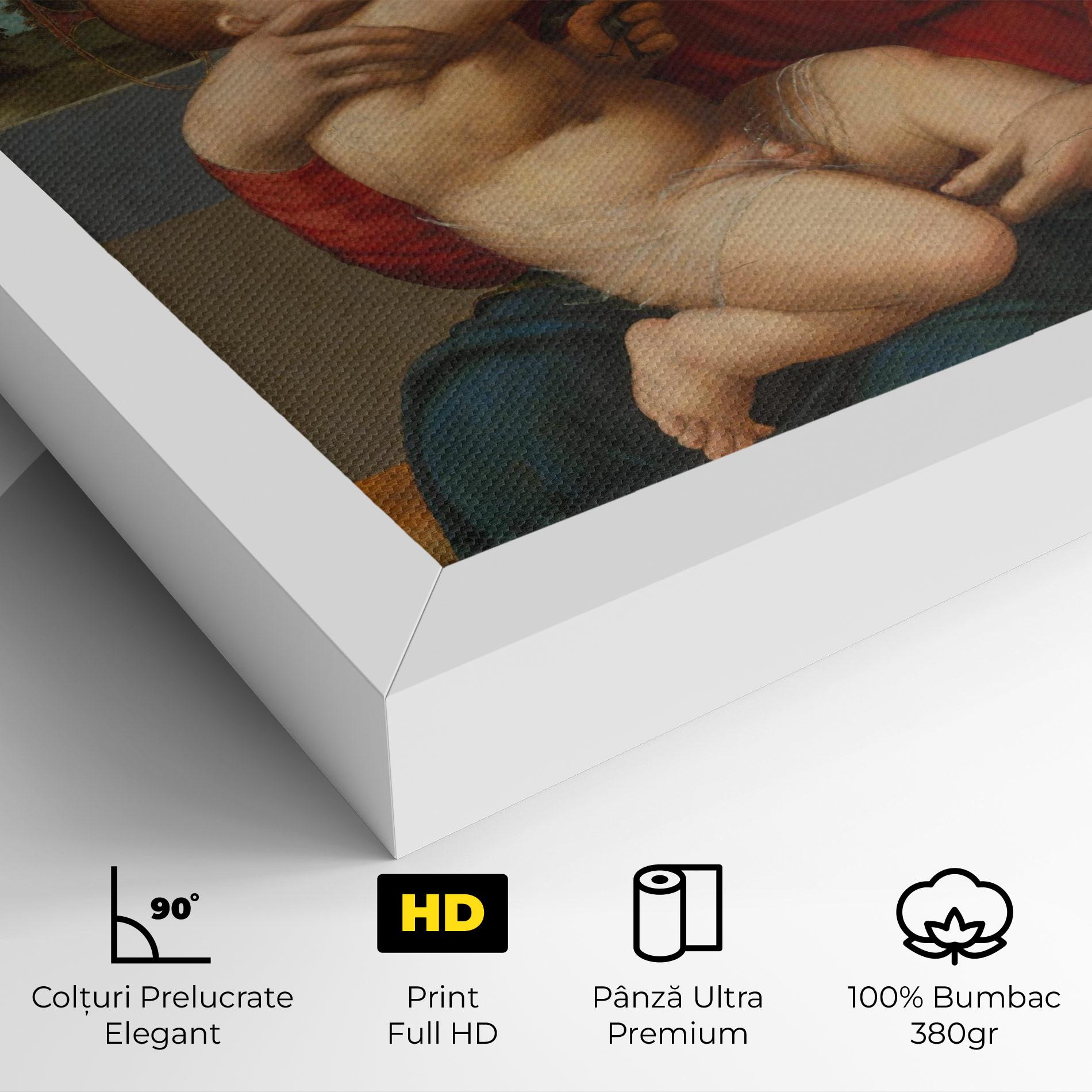 Tablou Canvas Madonna And Child mockup 4