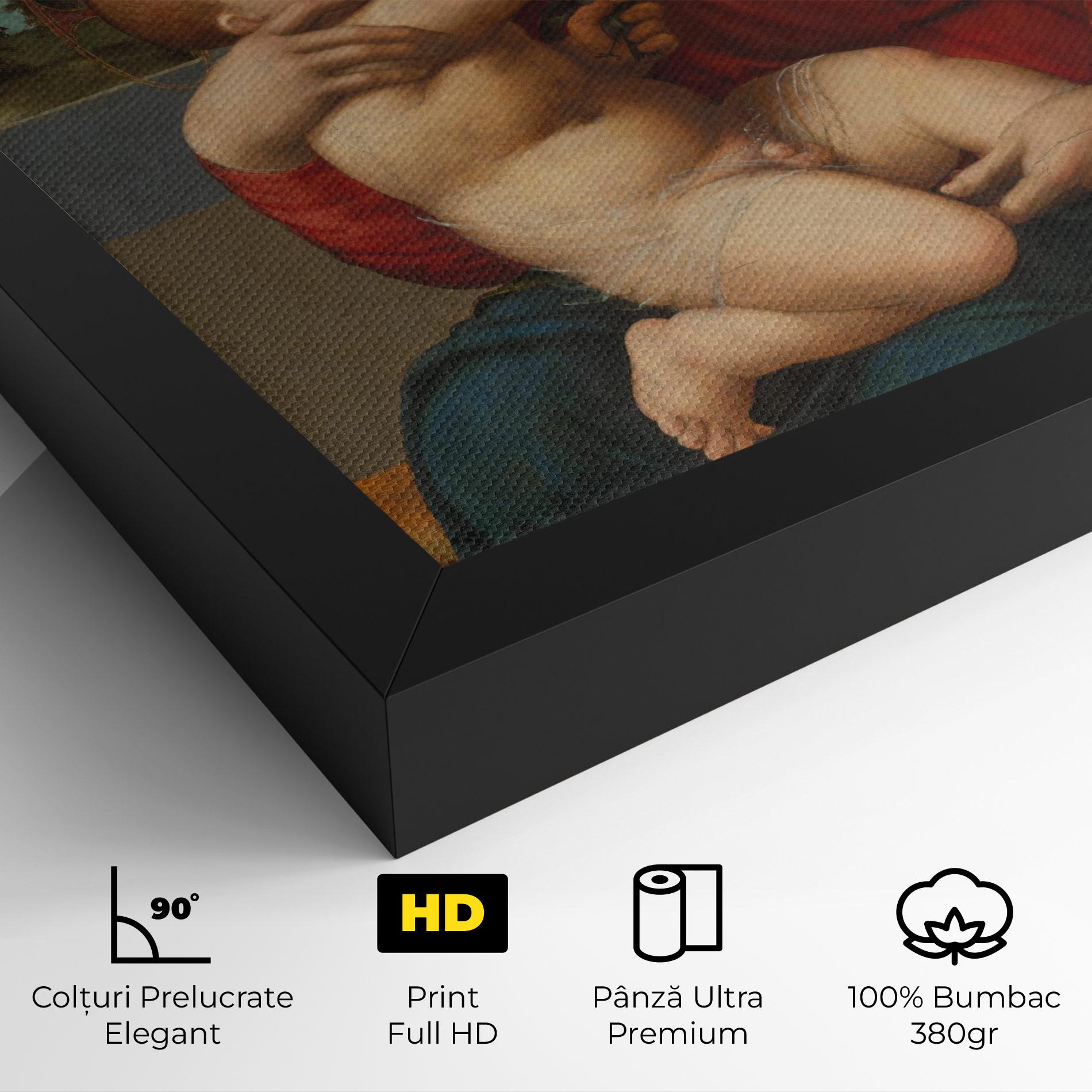 Tablou Canvas Madonna And Child mockup 4