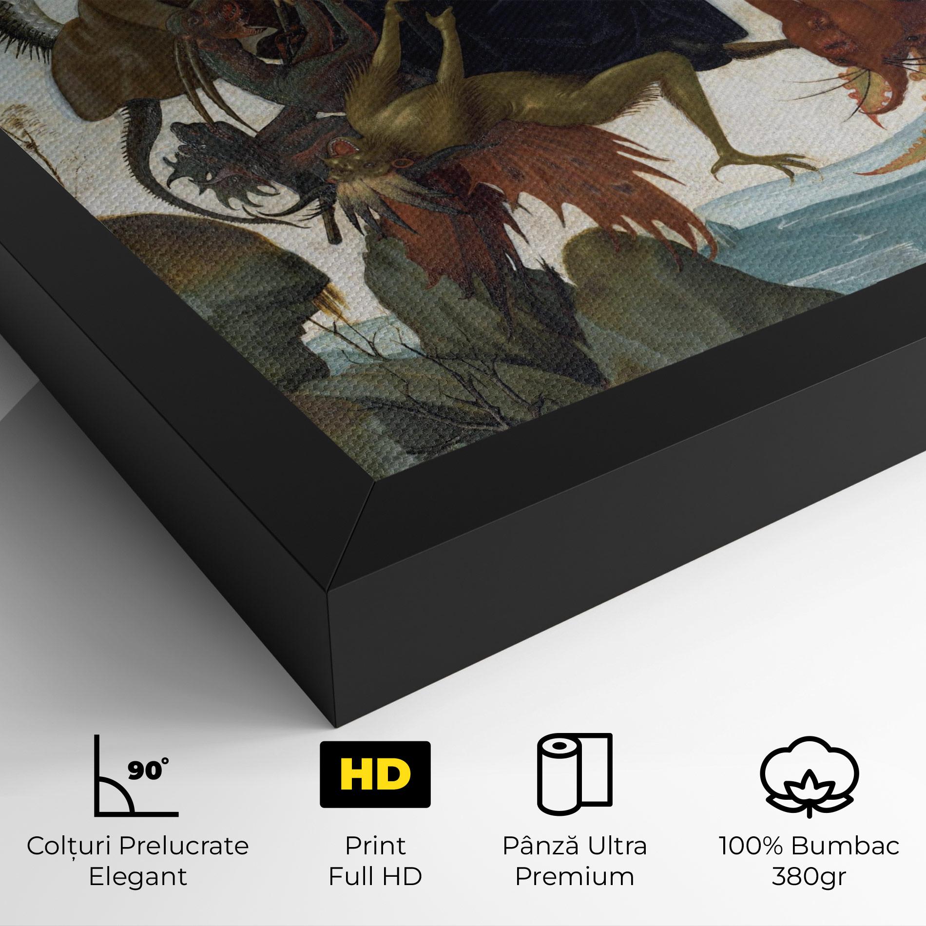Tablou Canvas Torment Of Saint mockup 4