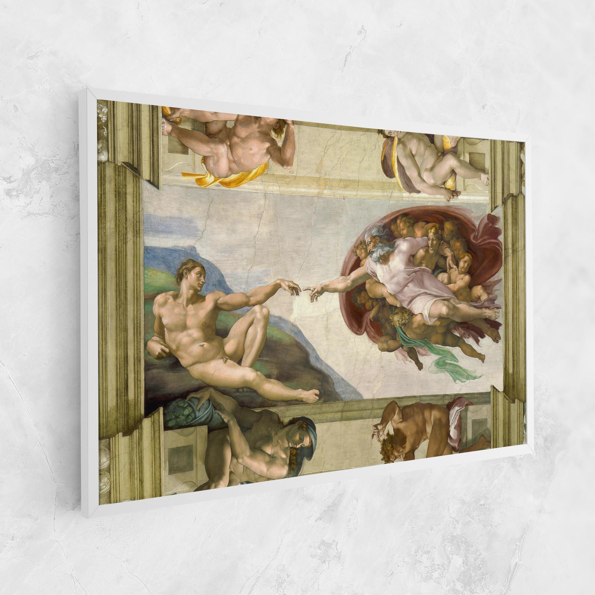 Tablou Canvas Creacion De Adam mockup 1