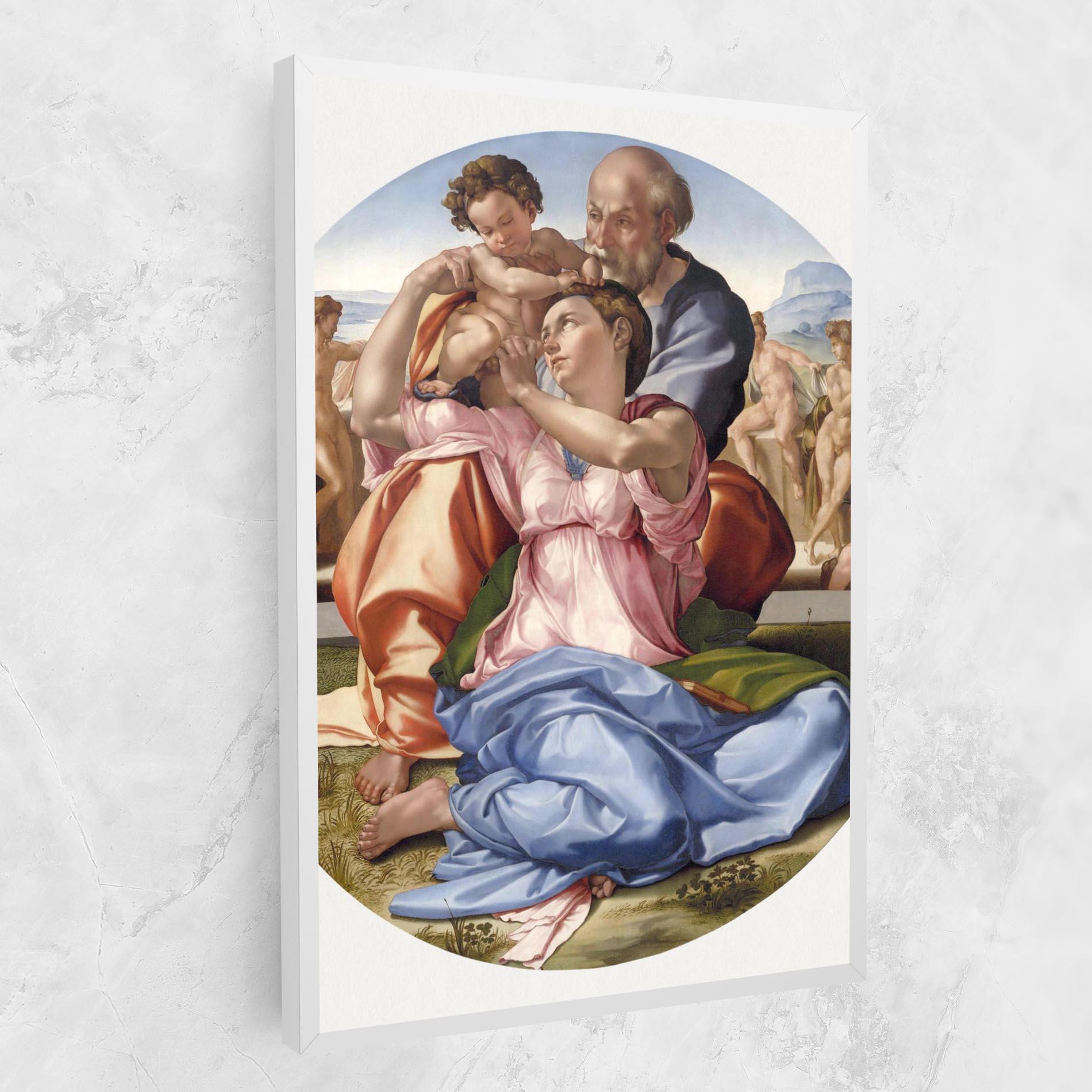 Tablou Canvas Doni Tondo mockup 1