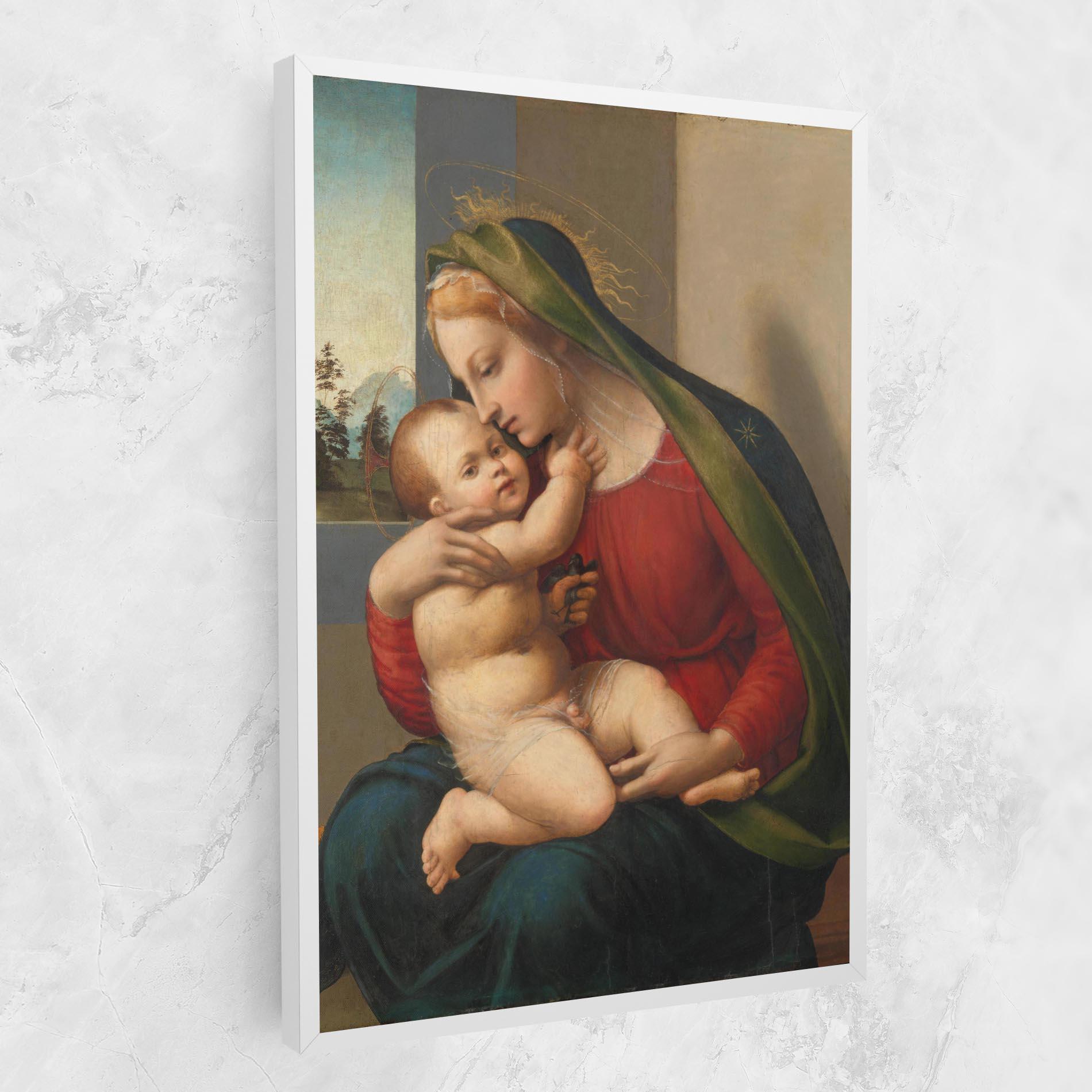 Tablou Canvas Madonna And Child mockup 1