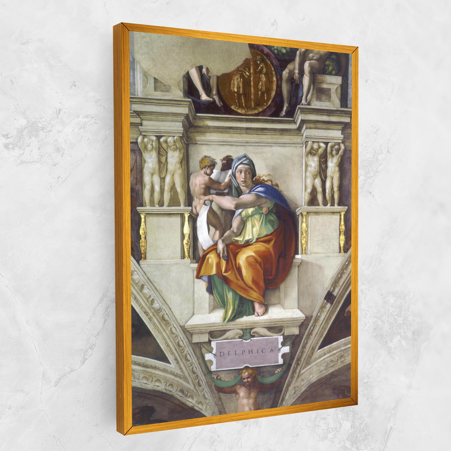 Tablou Canvas Delphic Sibyl mockup 1