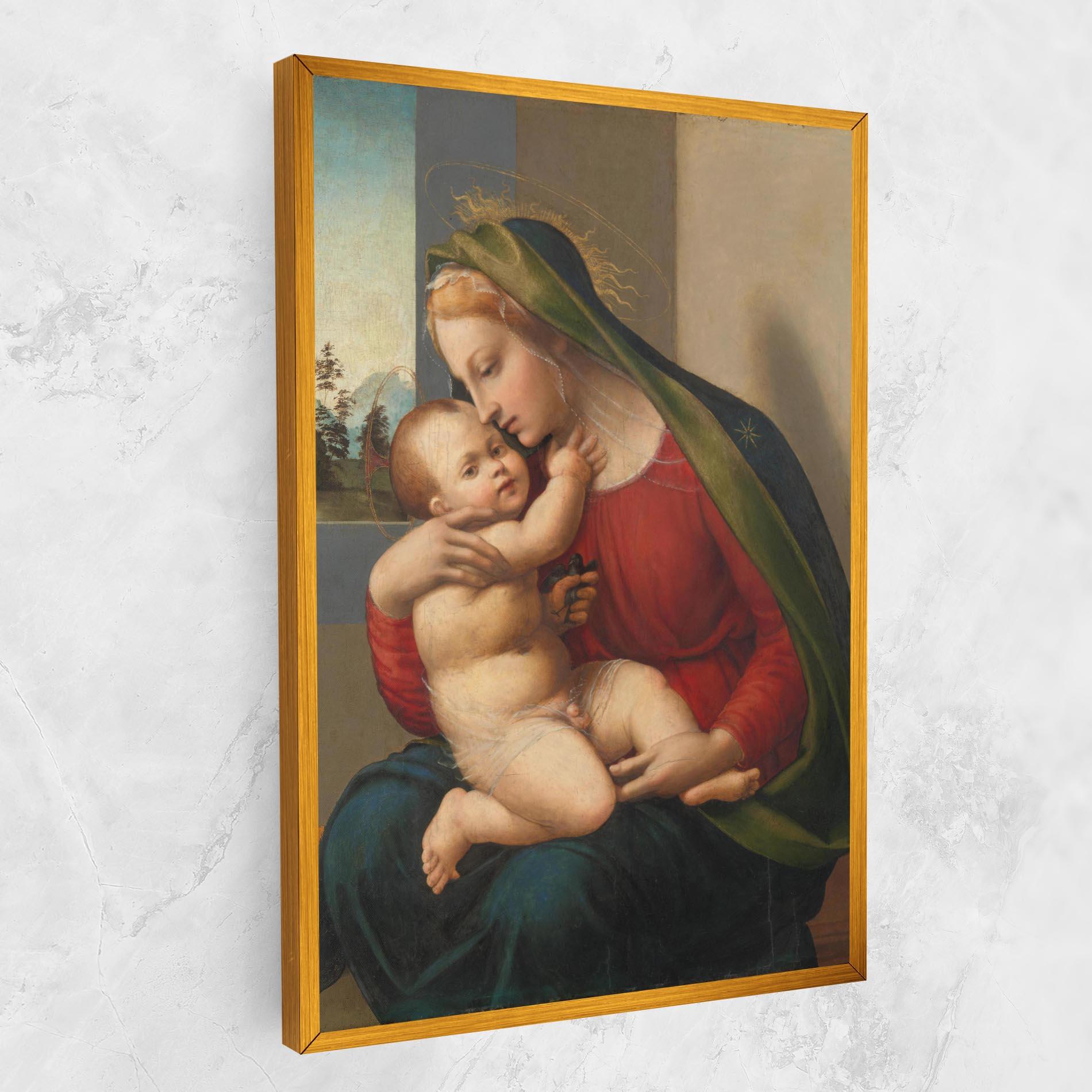 Tablou Canvas Madonna And Child mockup 1
