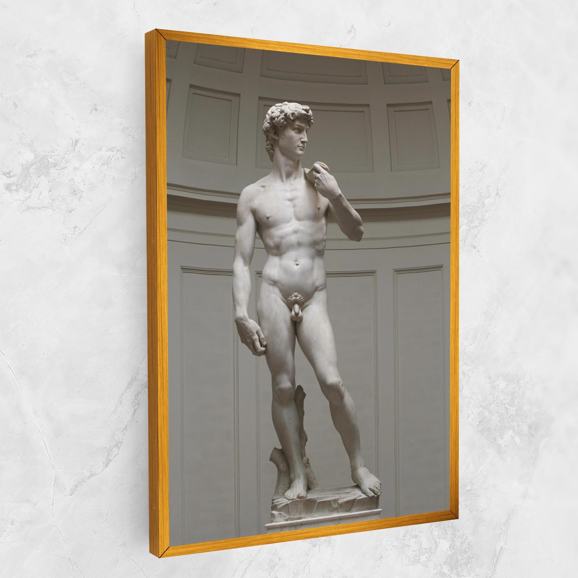 Tablou Canvas Michelangelo Statue mockup 1