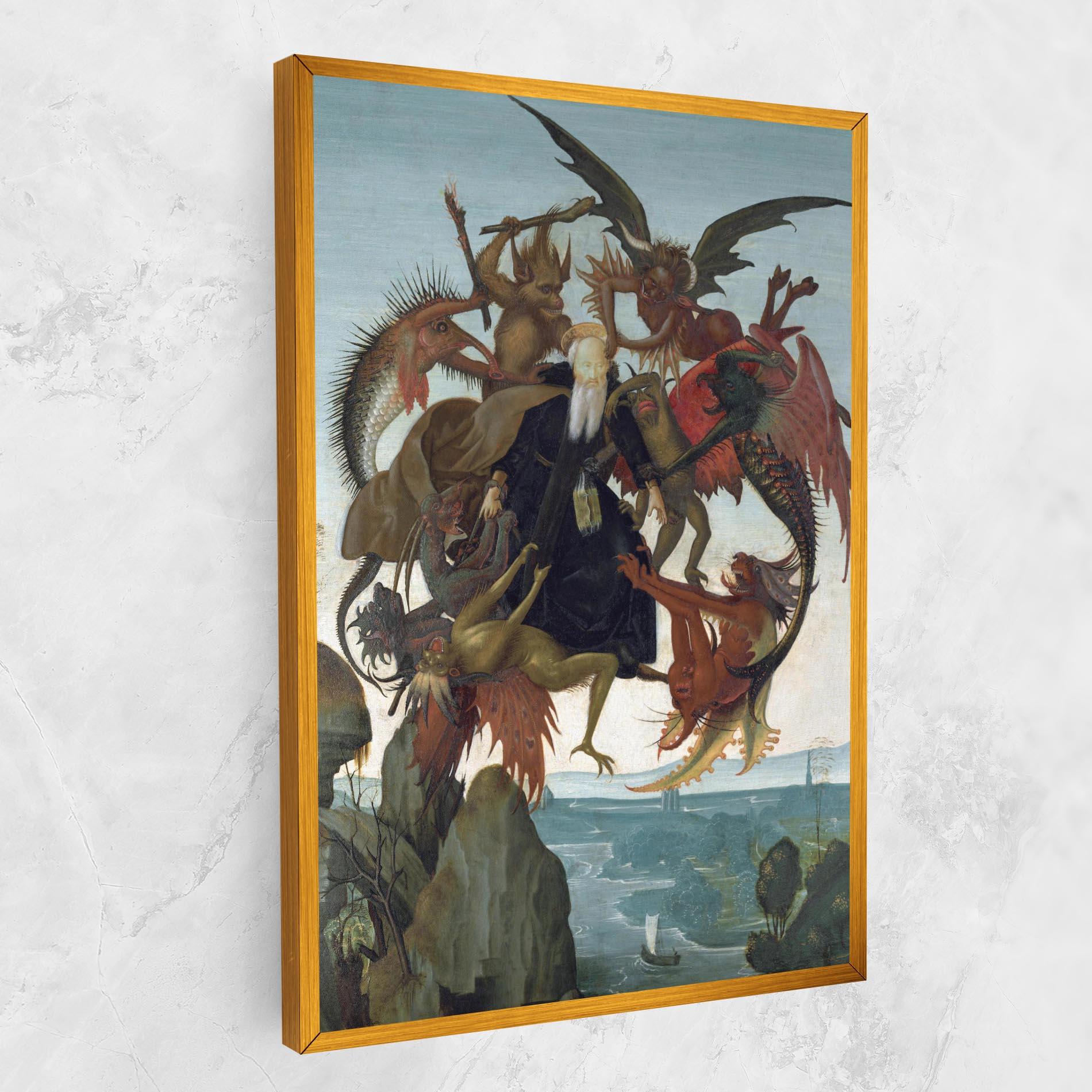 Tablou Canvas Torment Of Saint mockup 1