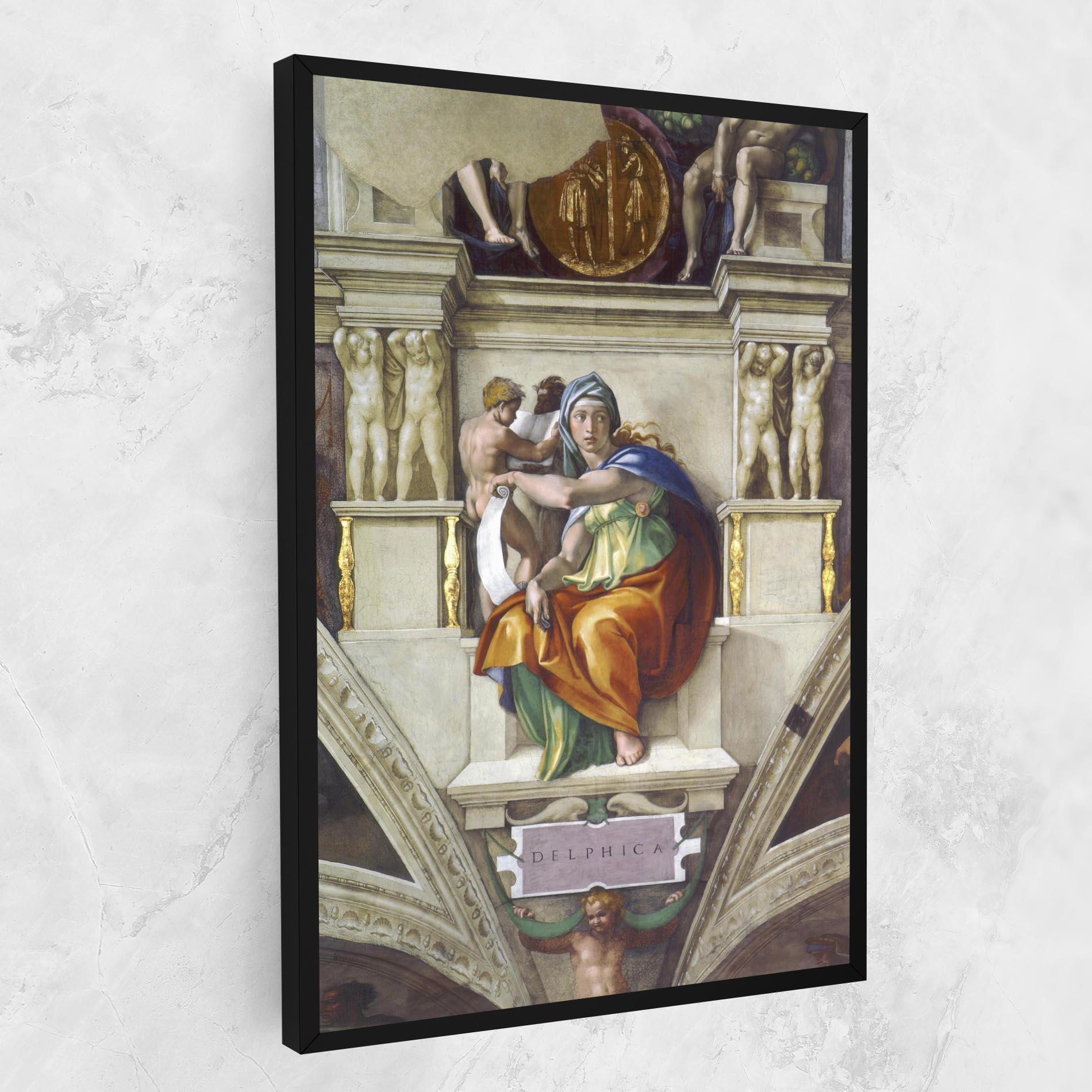 Tablou Canvas Delphic Sibyl mockup 1