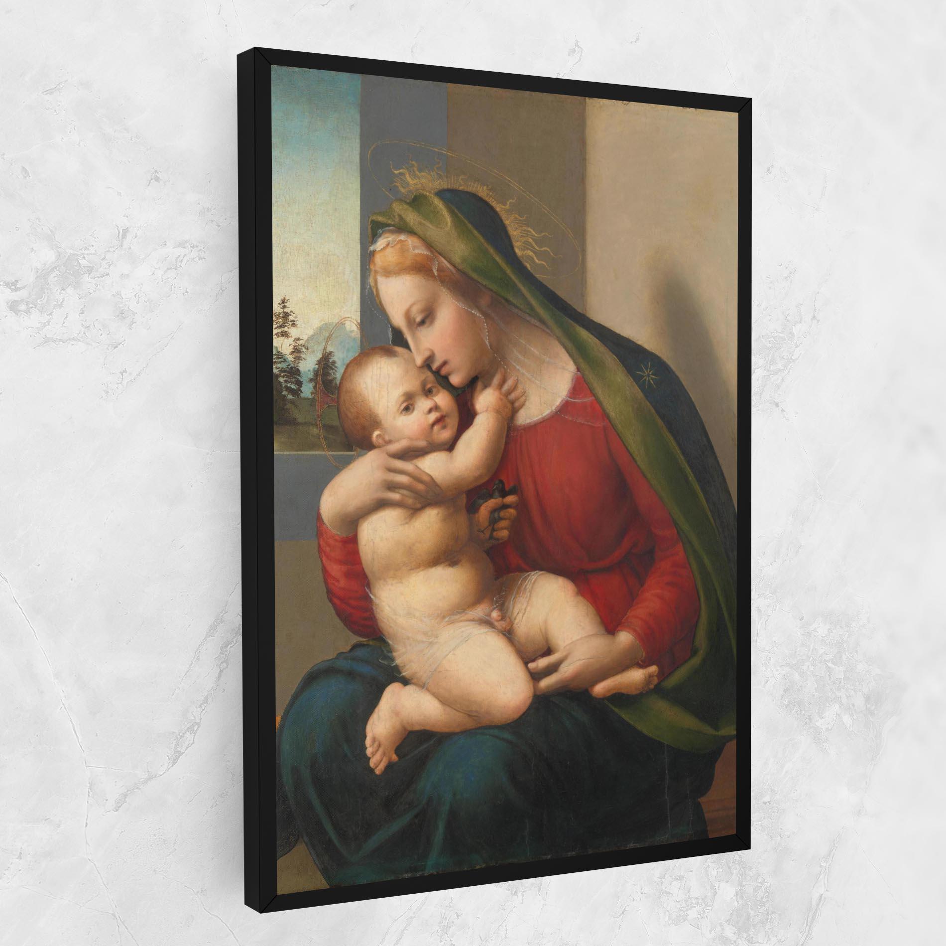 Tablou Canvas Madonna And Child mockup 1
