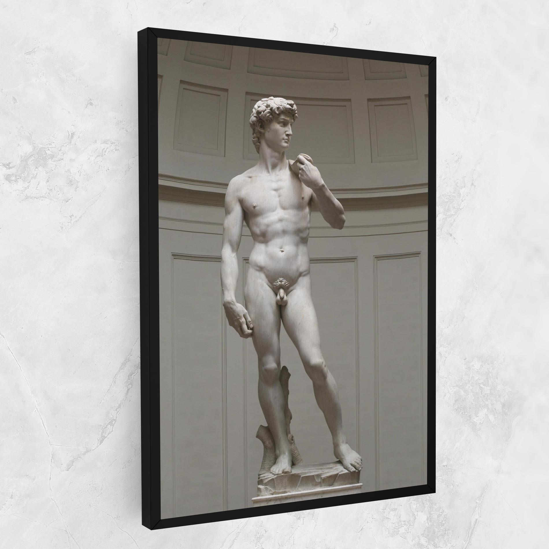 Tablou Canvas Michelangelo Statue mockup 1