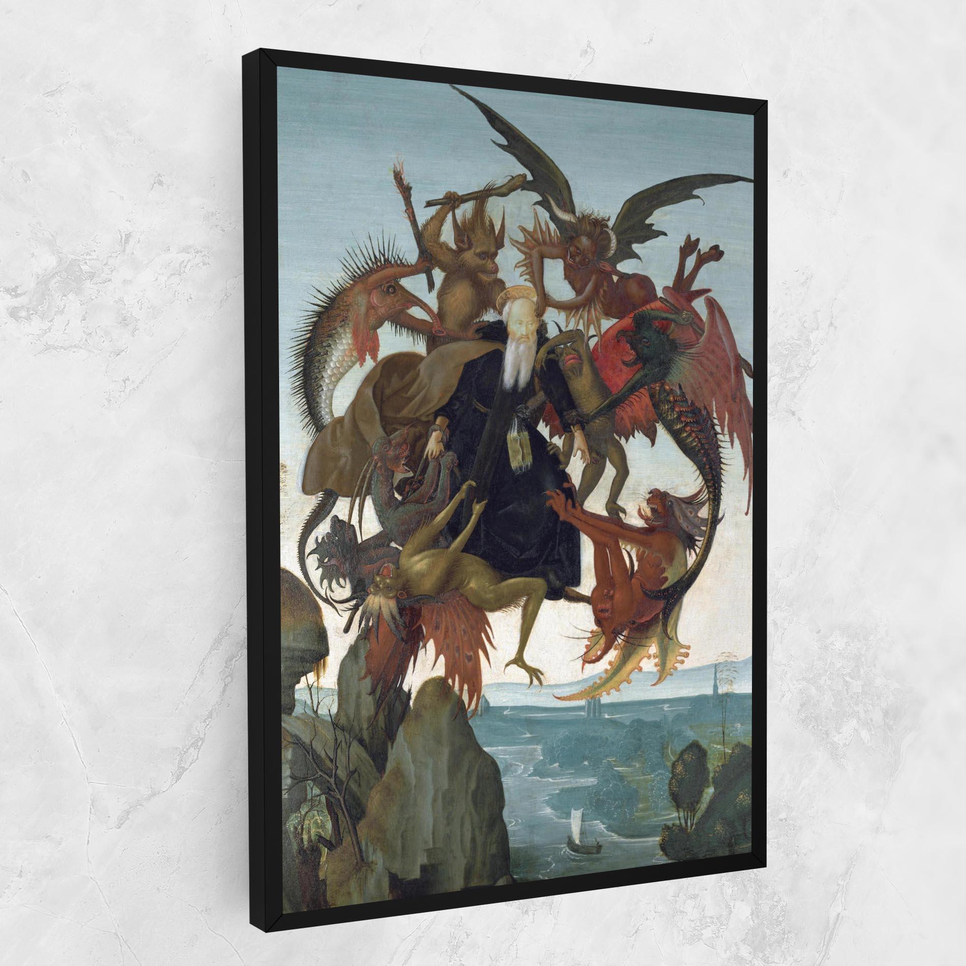 Tablou Canvas Torment Of Saint mockup 1