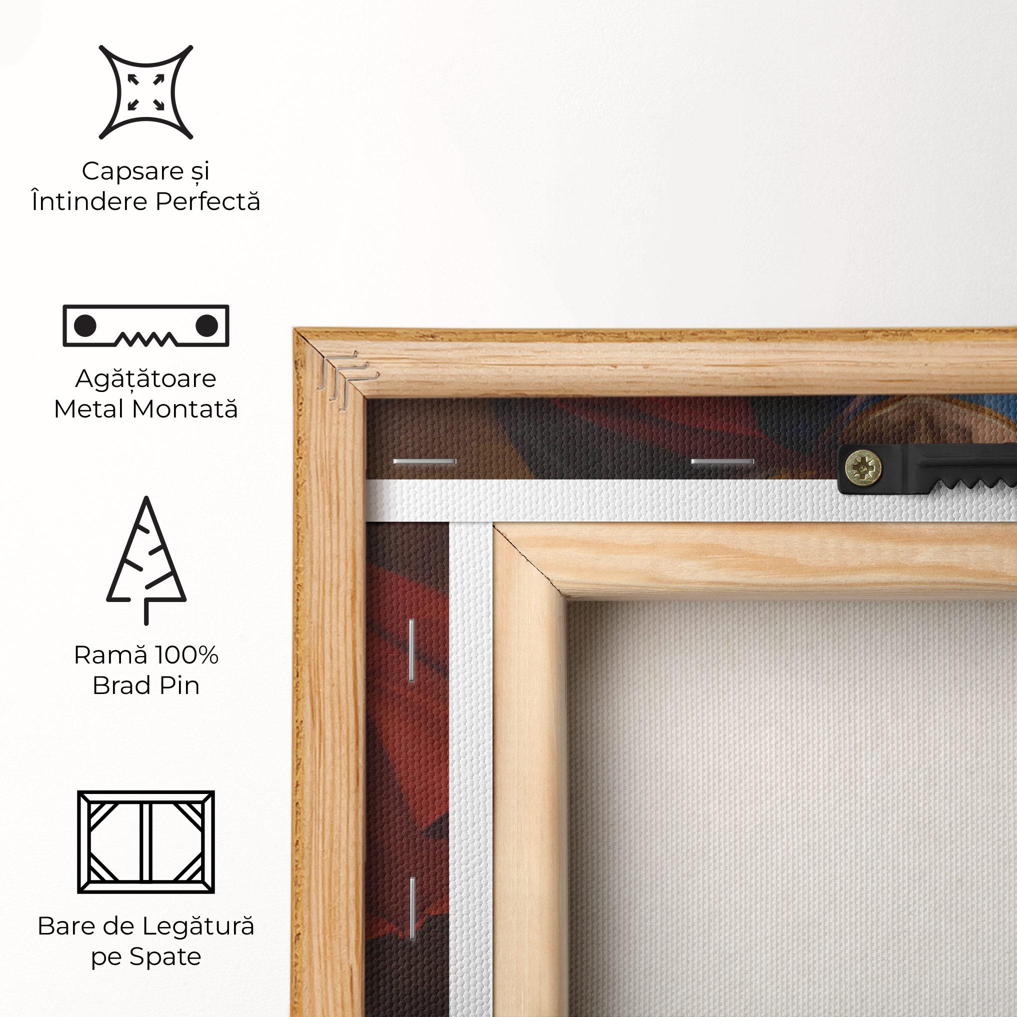 Tablou Canvas Sword In Upraised mockup 5