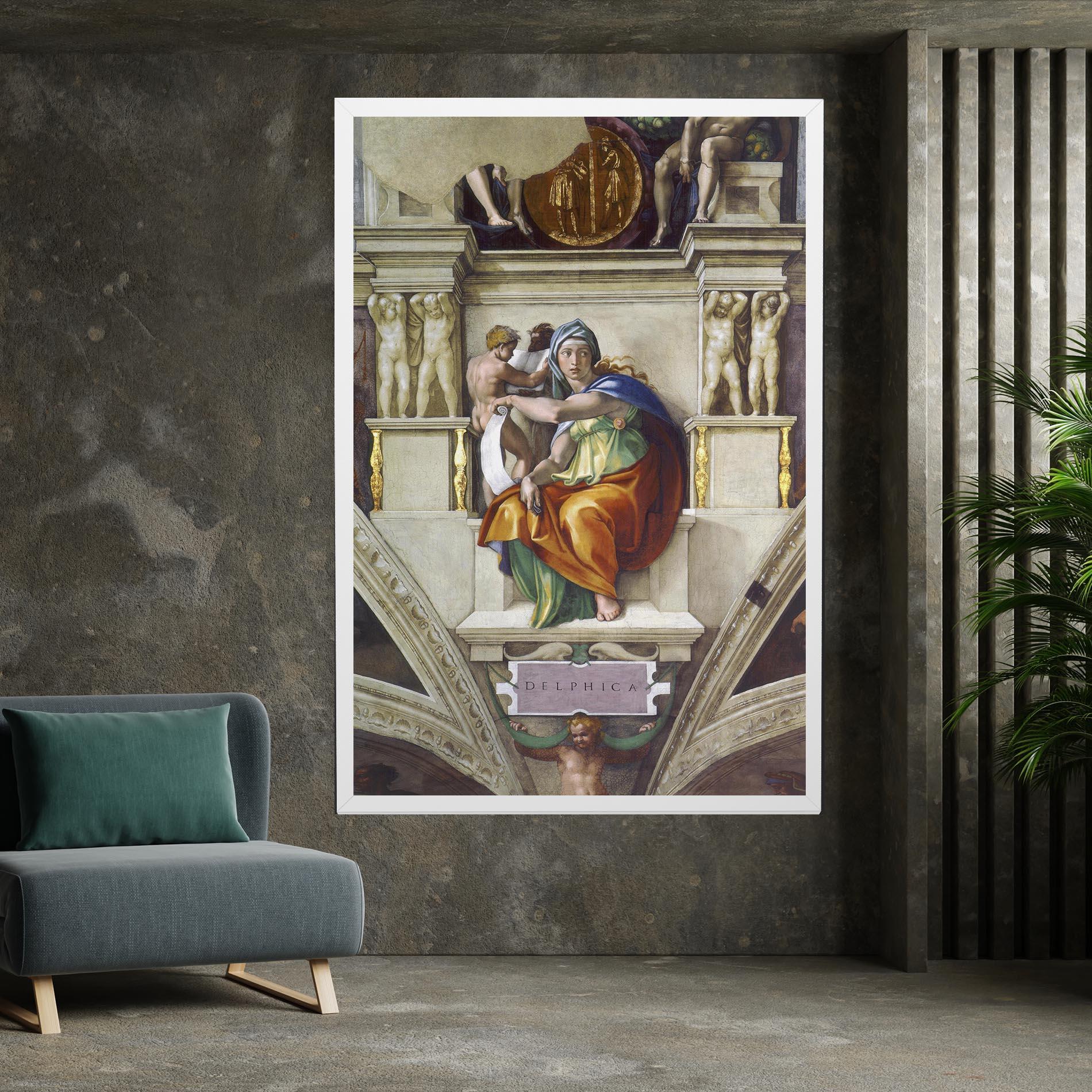 Tablou Canvas Delphic Sibyl mockup 7