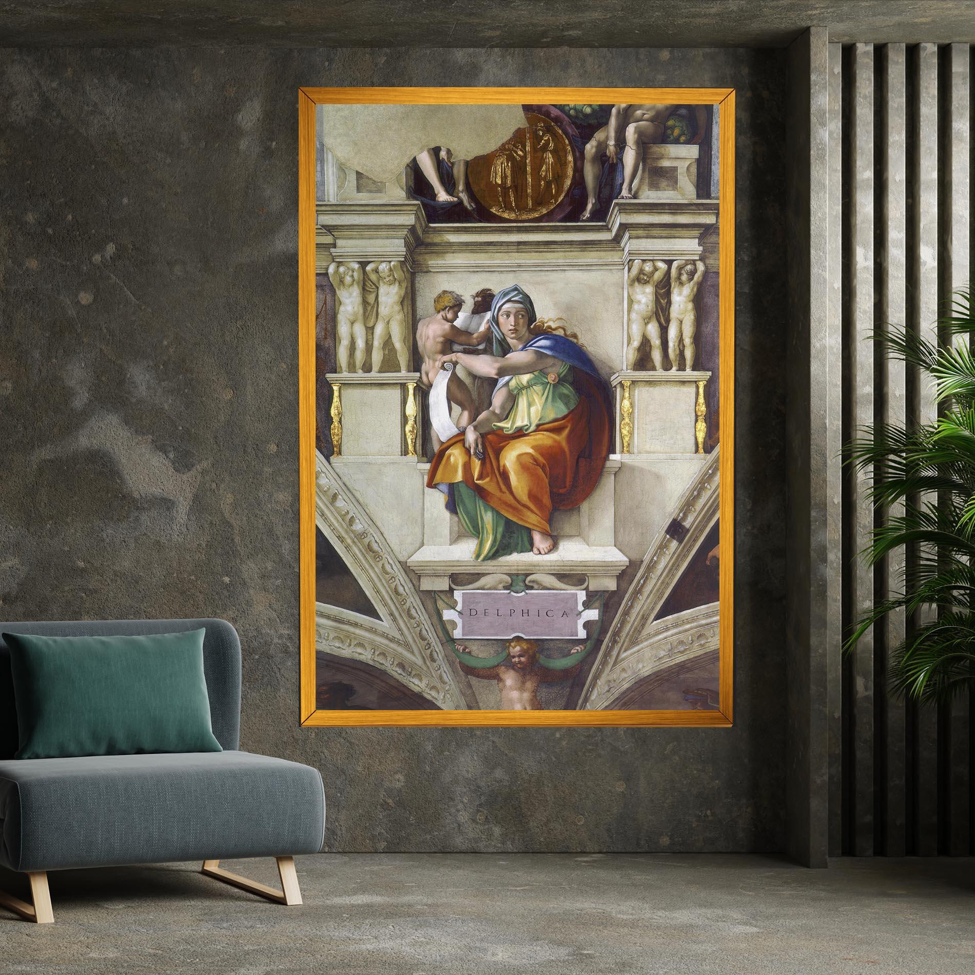 Tablou Canvas Delphic Sibyl mockup 7