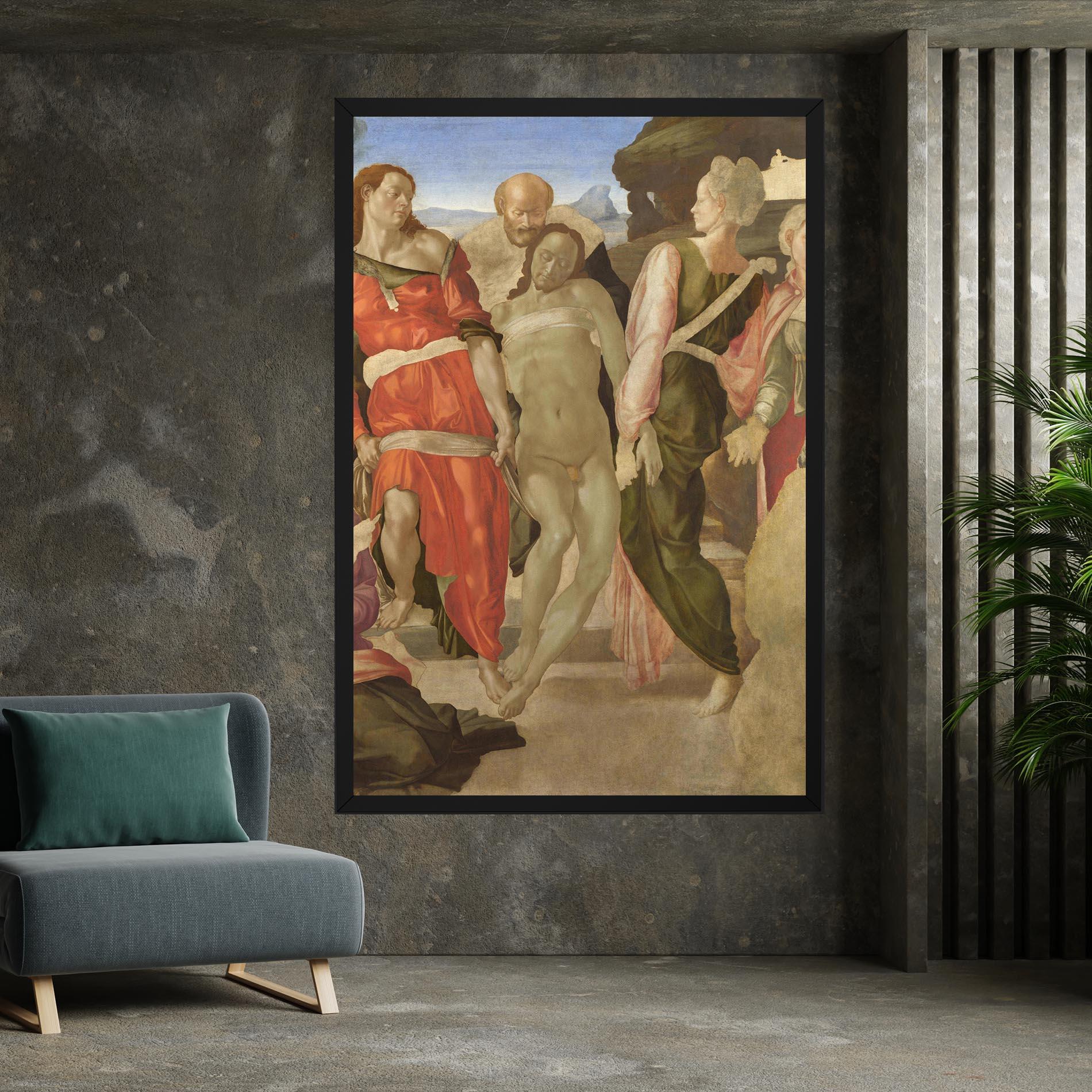 Tablou Canvas Entombment mockup 7