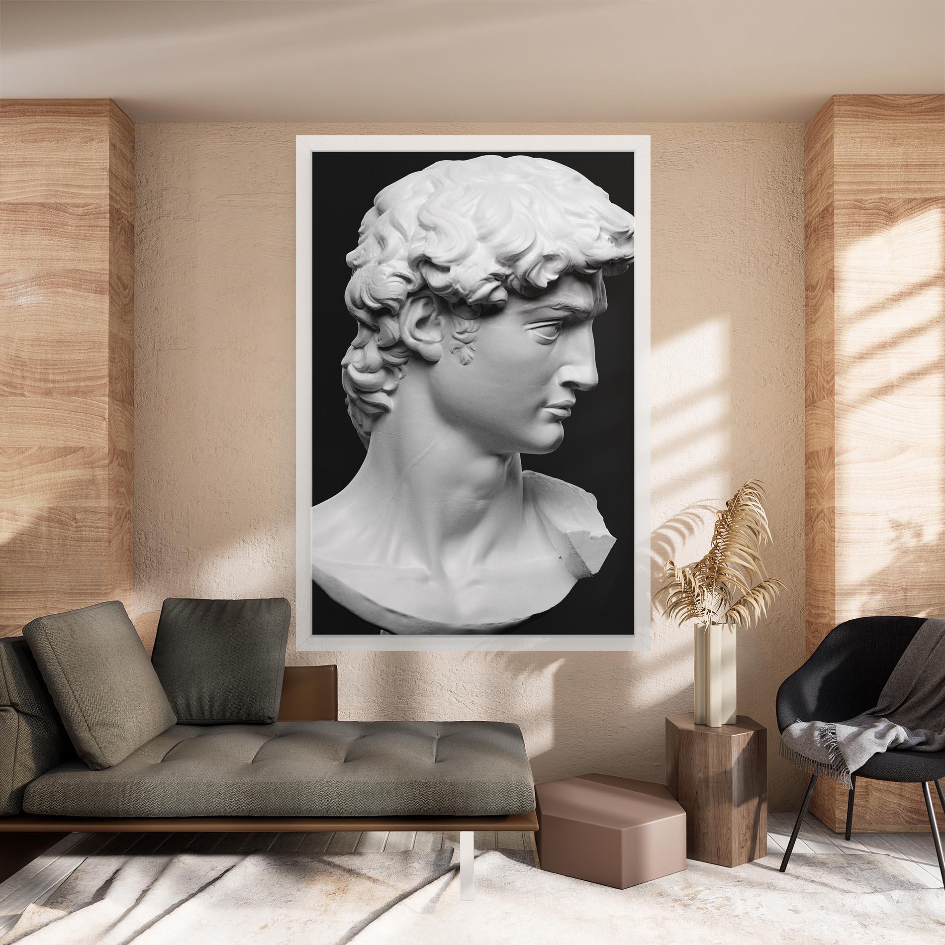 Tablou Canvas David Head mockup 8